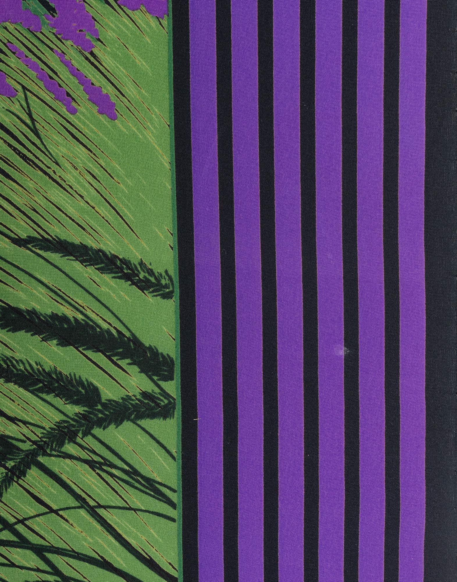 Valentino - Foulard in seta viola - immagine 3