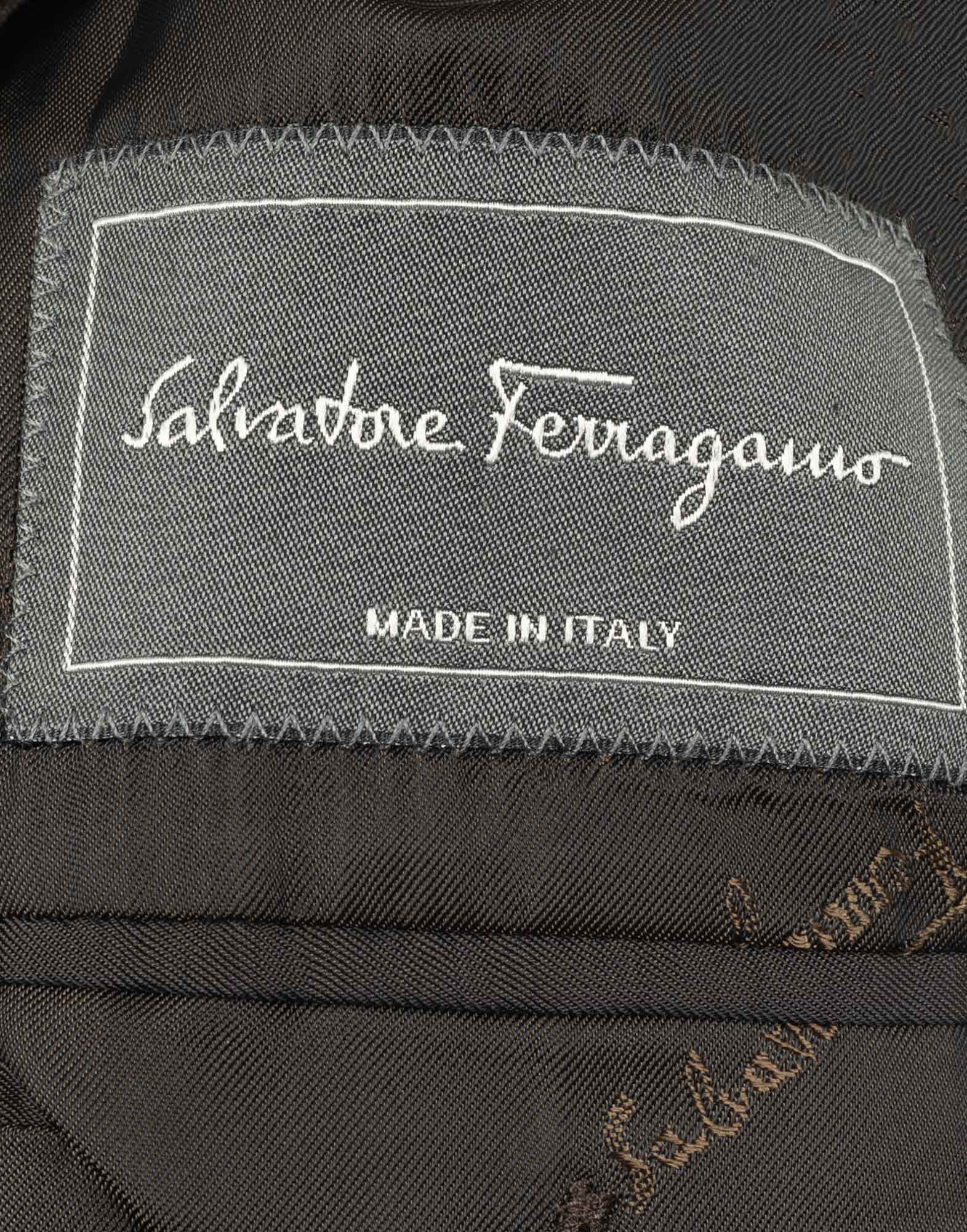 Salvatore Ferragamo - Corduroy brown blazer - Image 6