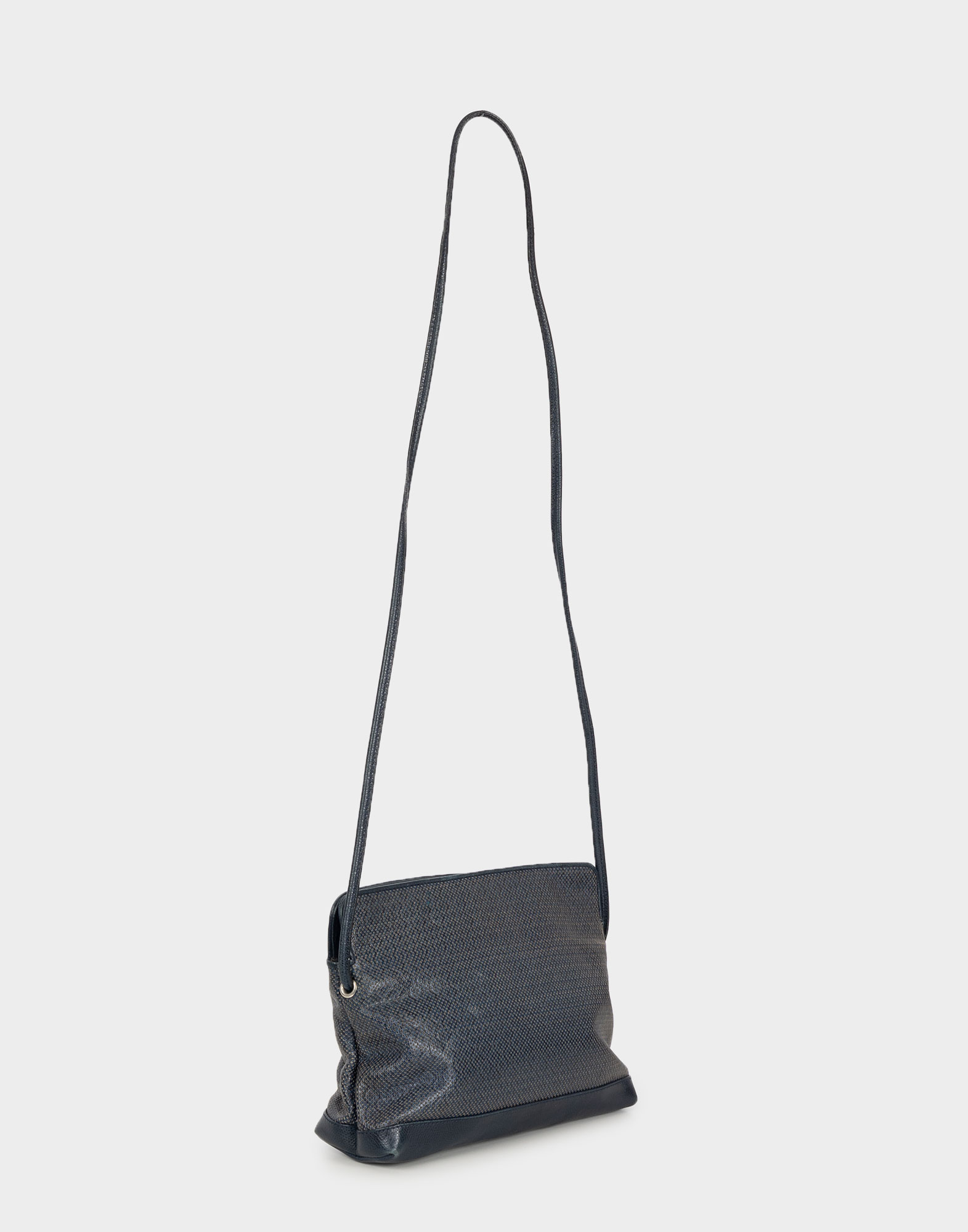 Fendi - Borsa a tracolla blu anni '80 - immagine 4