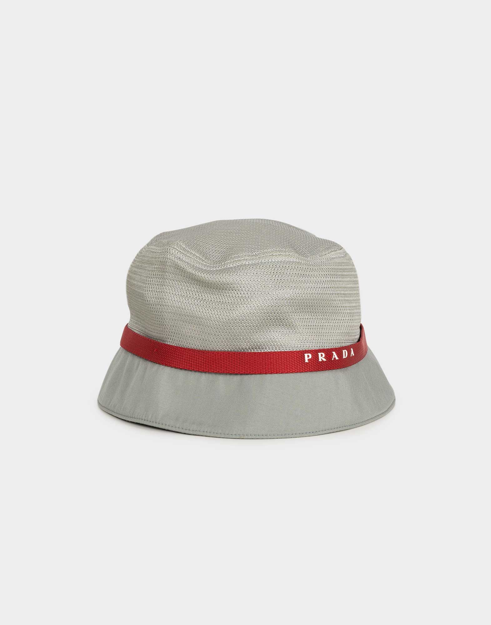 Prada - Cappello grigio modello pescatore - immagine 2