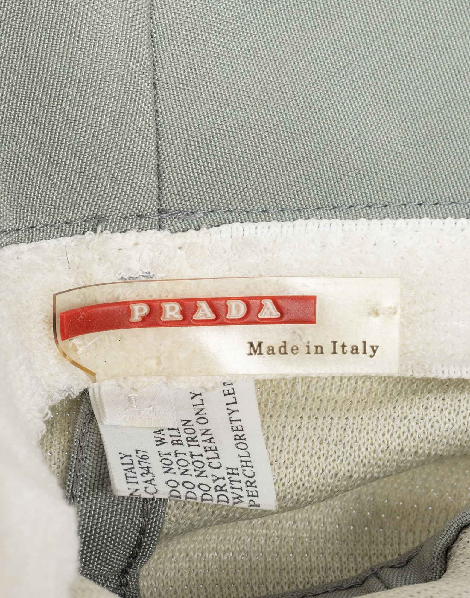 Prada - Cappello grigio modello pescatore - immagine 5