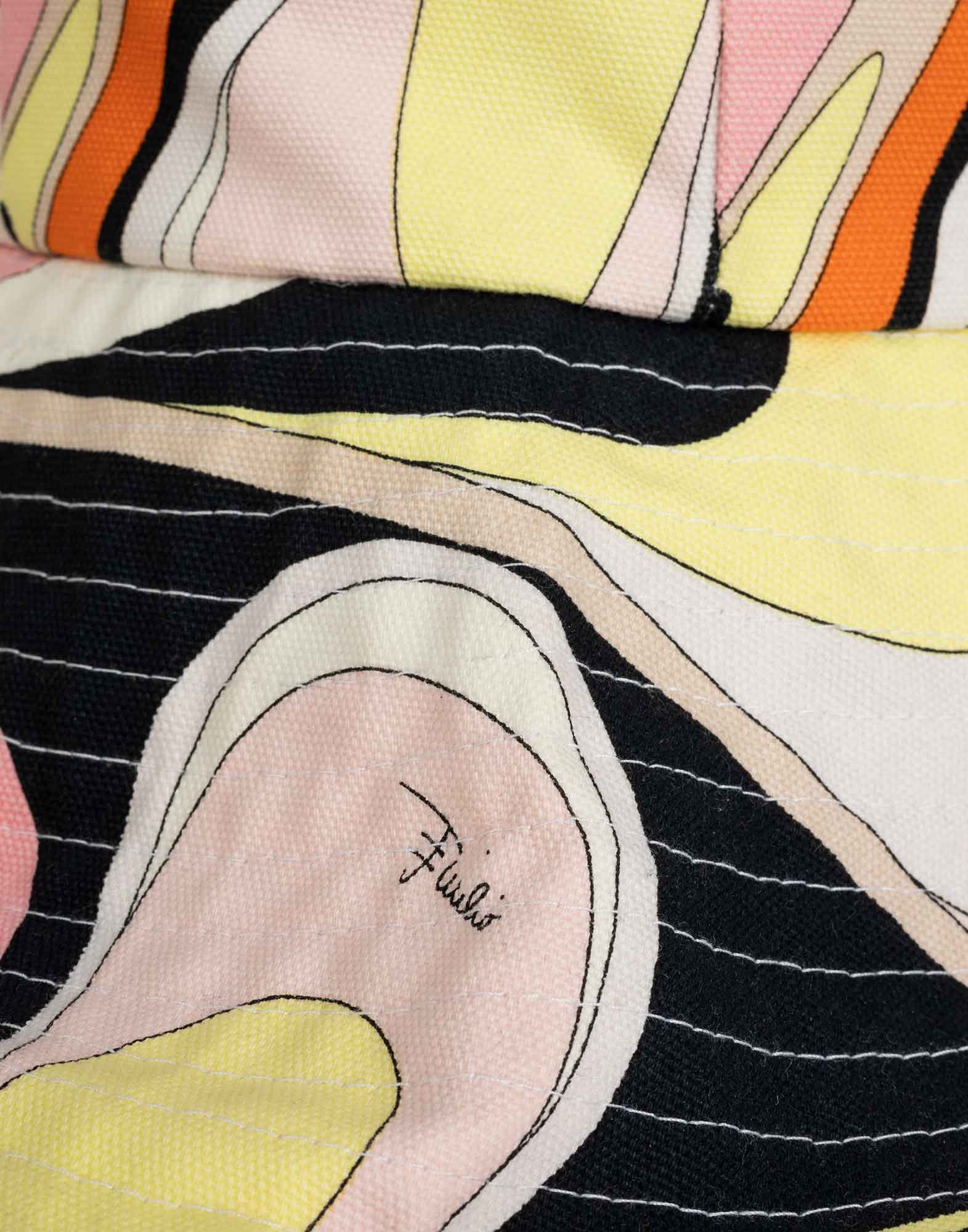 Emilio Pucci - Cappello in cotone multicolore - immagine 4