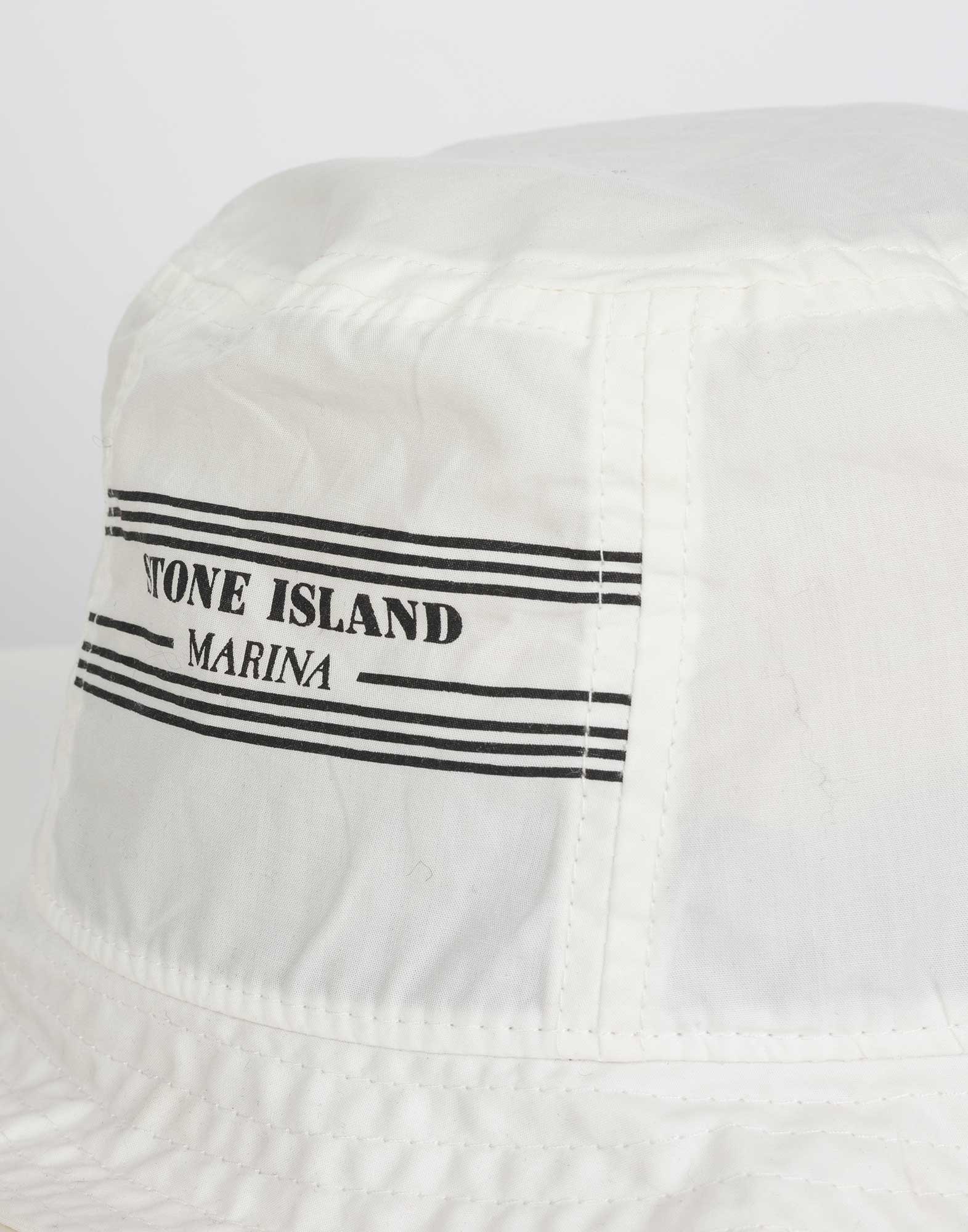 Stone Island - Cappello pescatore bianco - immagine 4