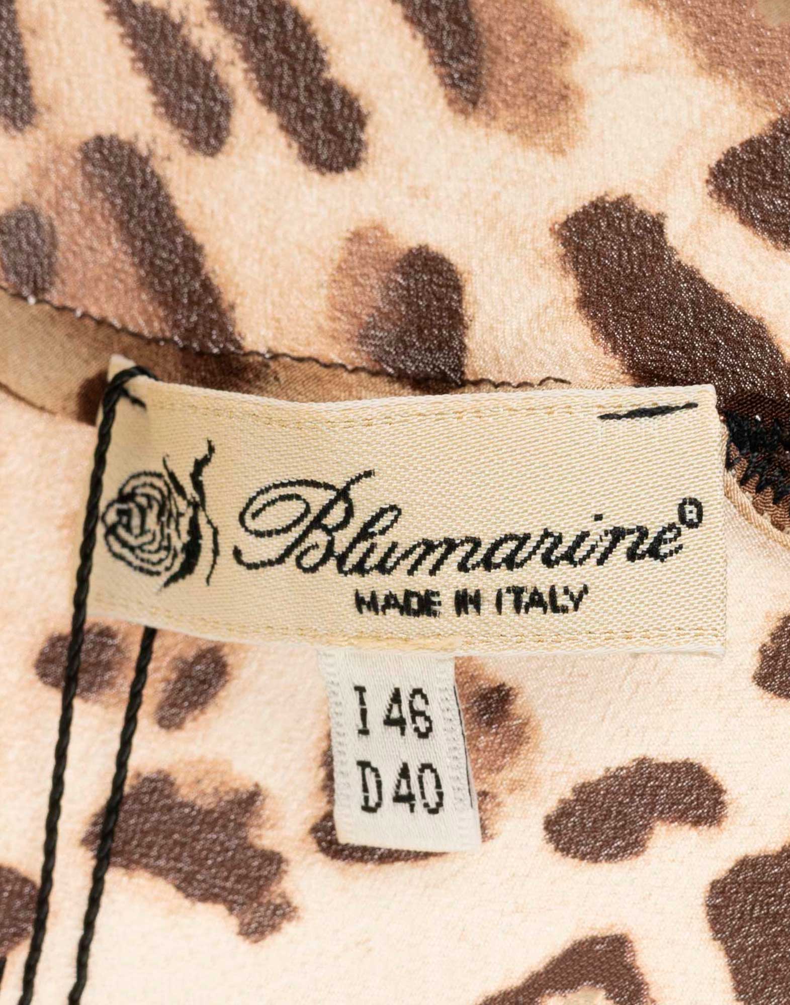 Blumarine - Vestito animalier anni '90 - immagine 6