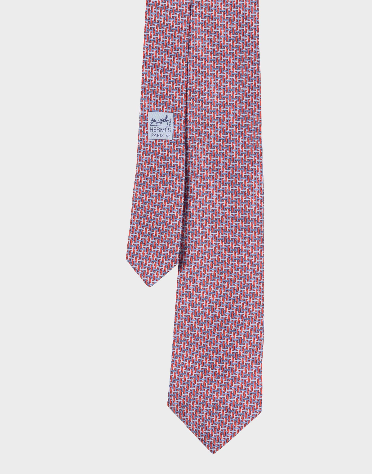 Hermes - Cravatta in seta monogramma - immagine 2