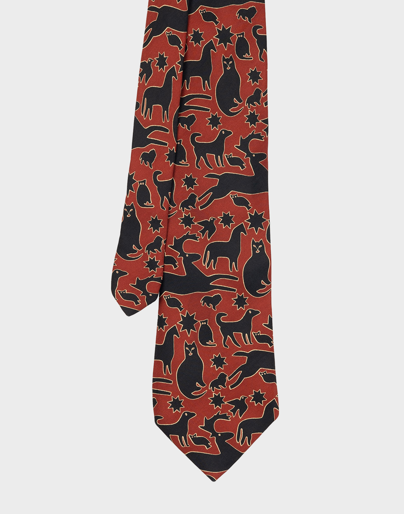 Yves Saint Laurent - Tie with animal silhouettes - Image 2