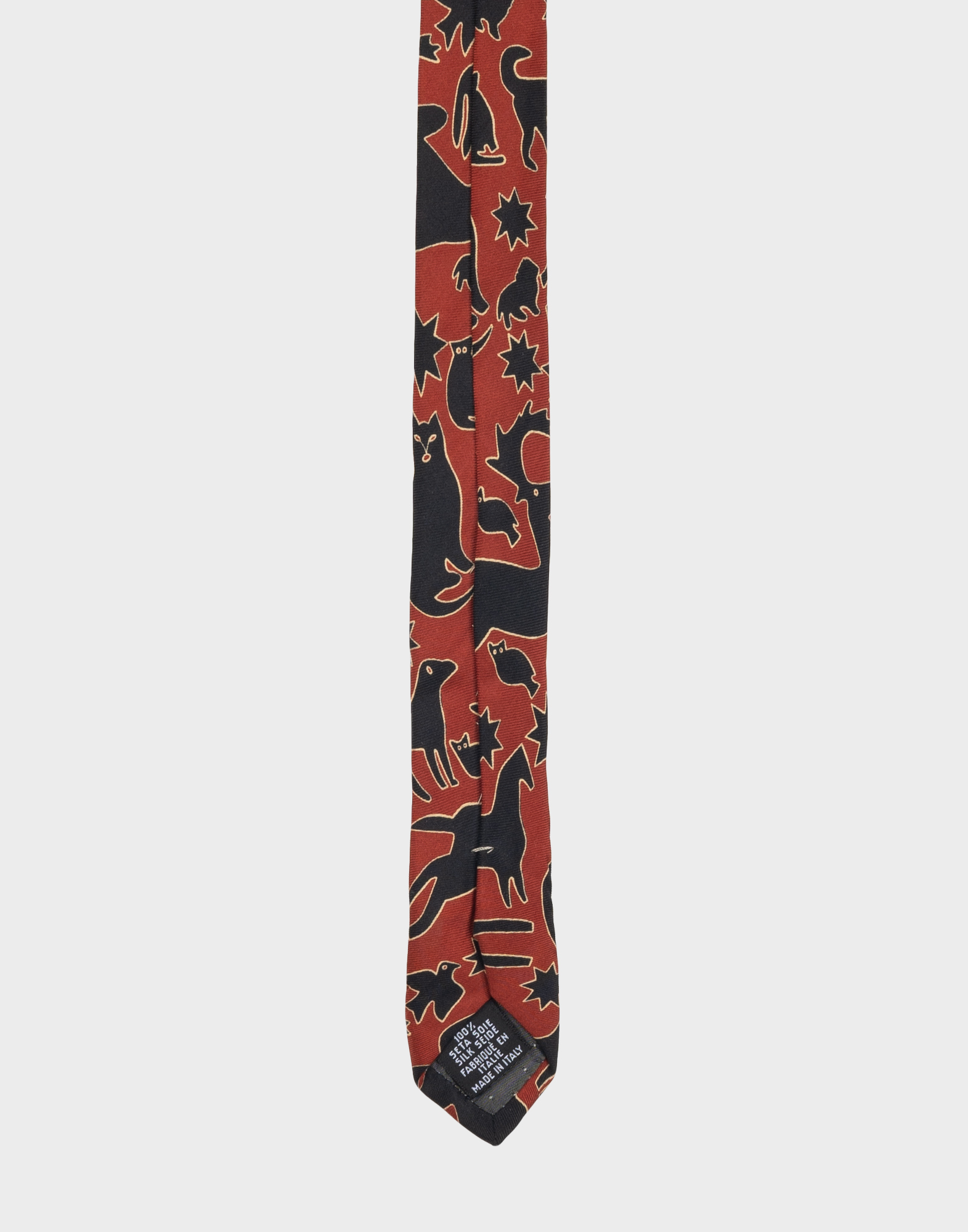 Yves Saint Laurent - Tie with animal silhouettes - Image 5