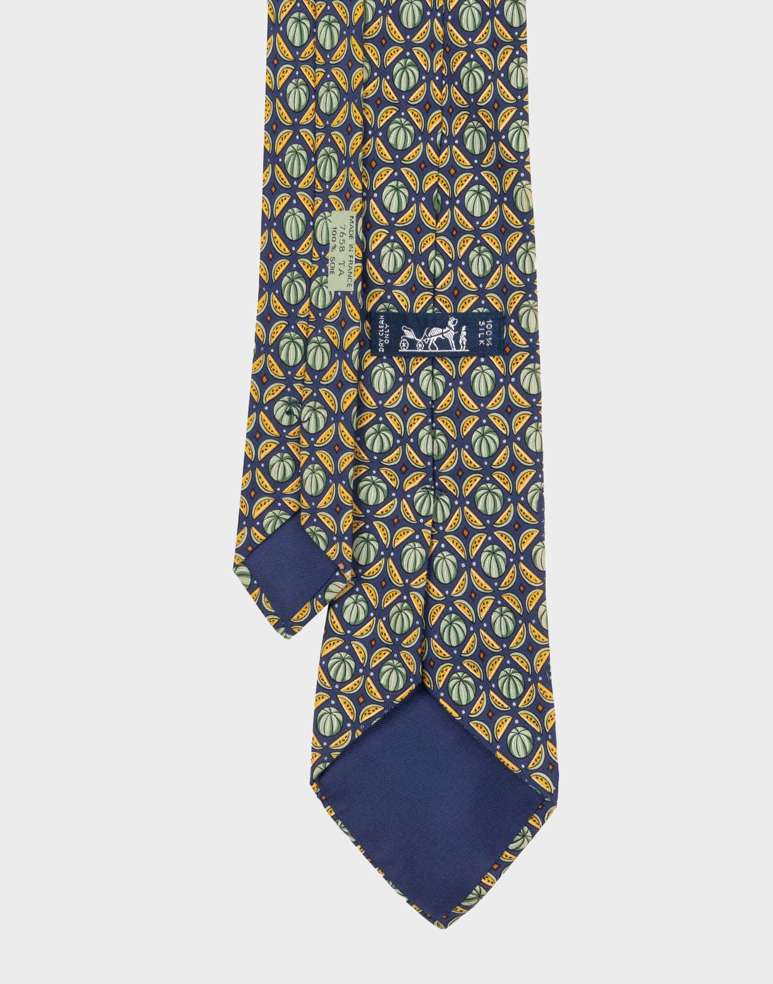 Hermes - Fruit pattern silk tie - Image 3