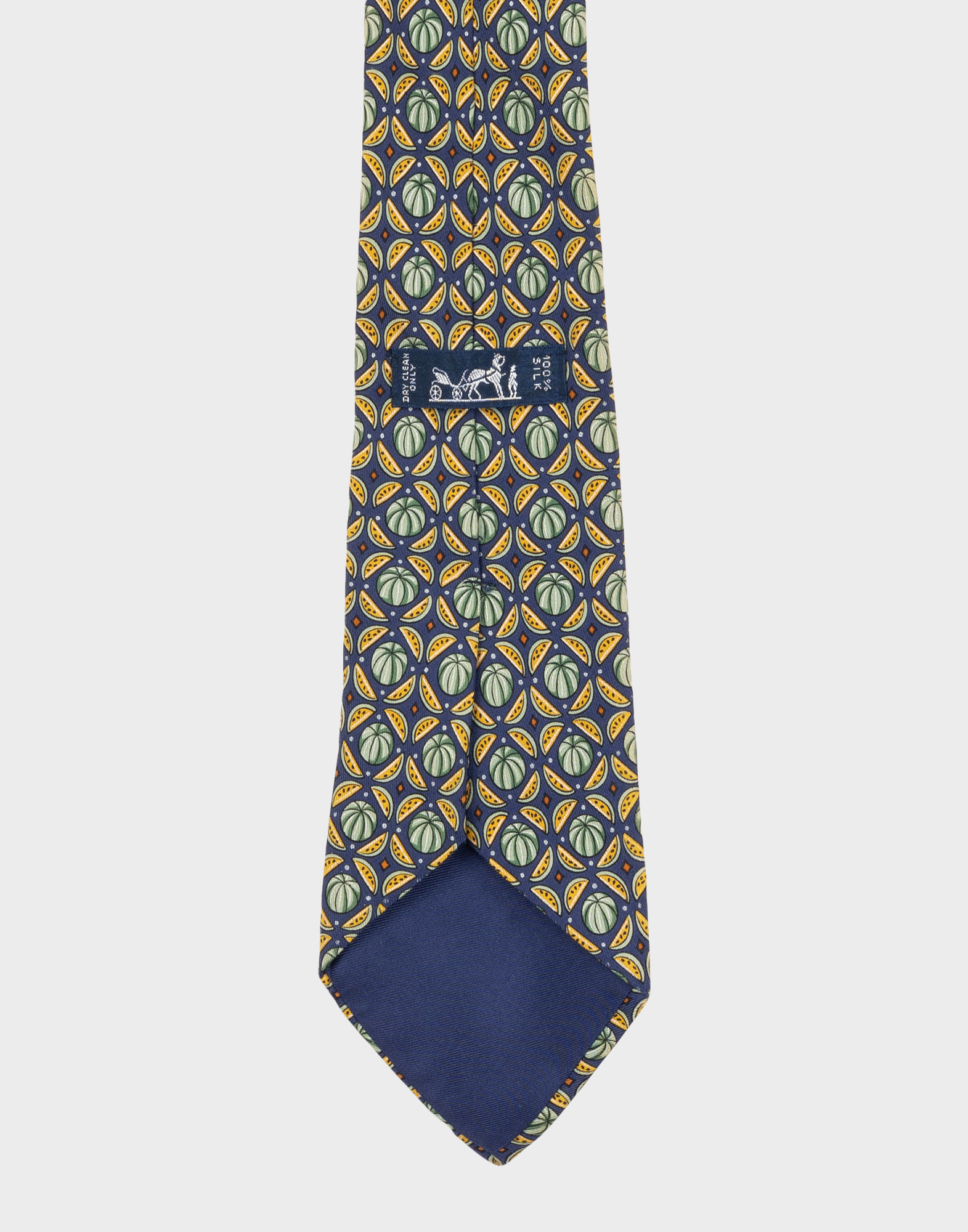 Hermes - Fruit pattern silk tie - Image 4