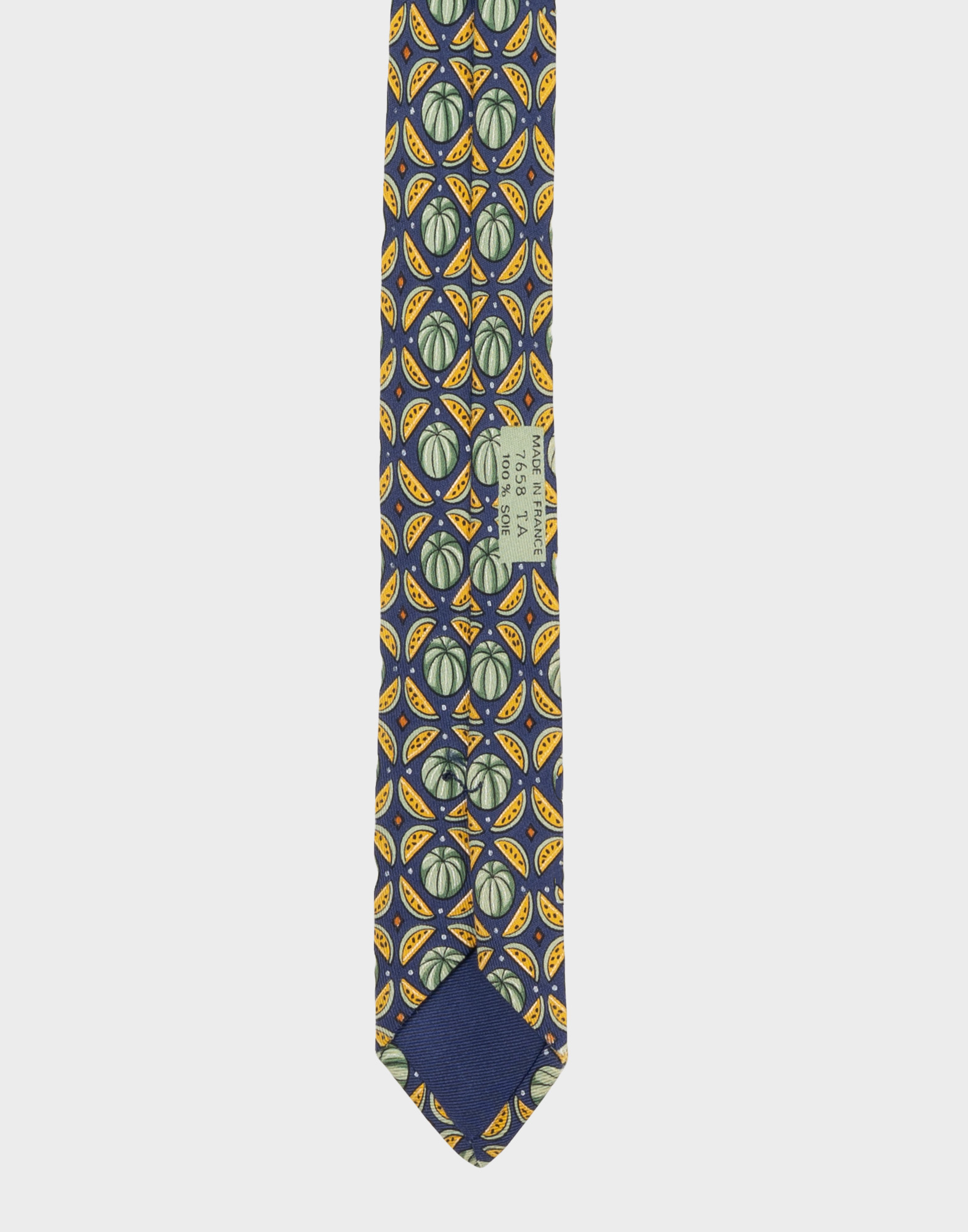 Hermes - Fruit pattern silk tie - Image 5