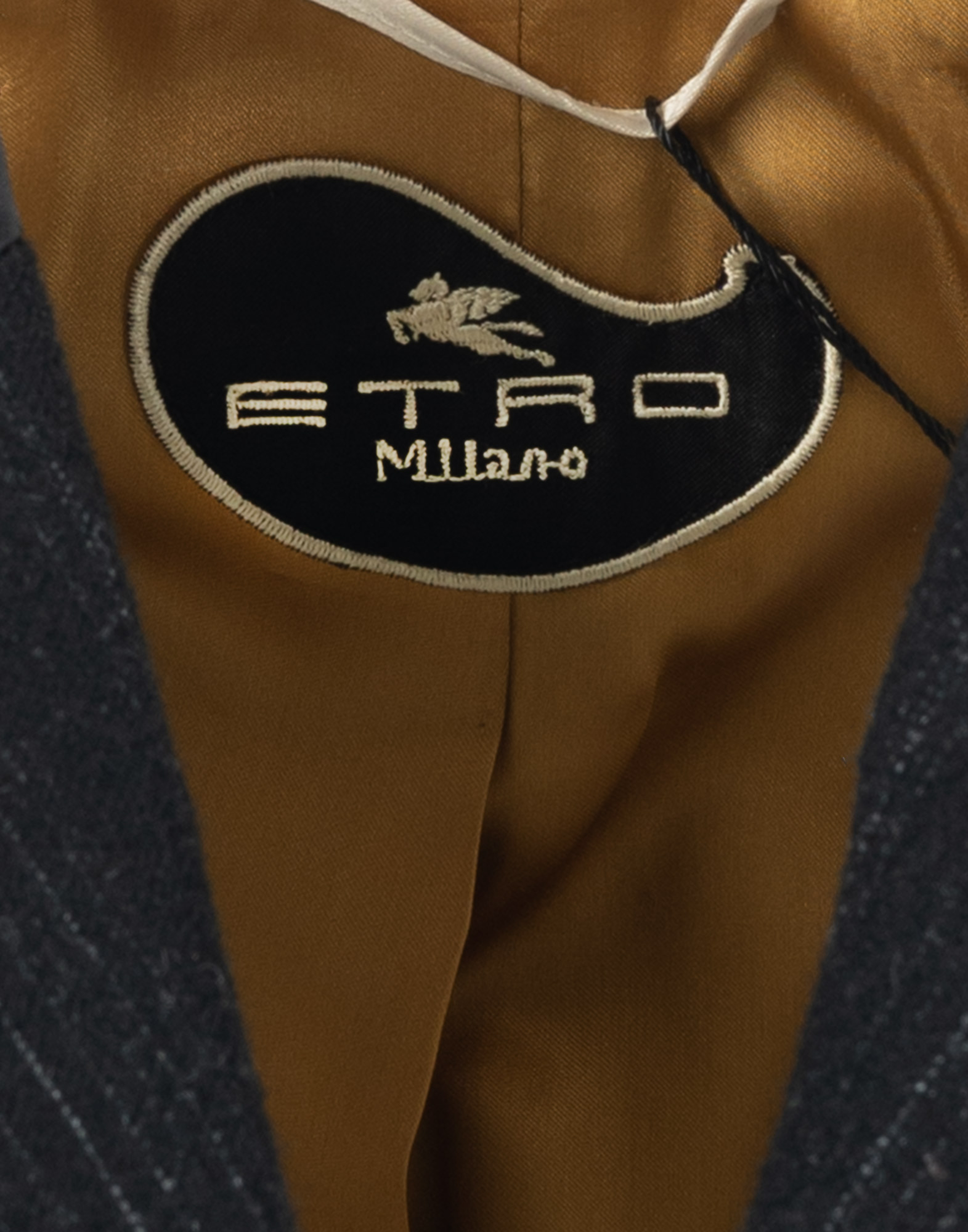 Etro - 90s black striped blazer - Image 5
