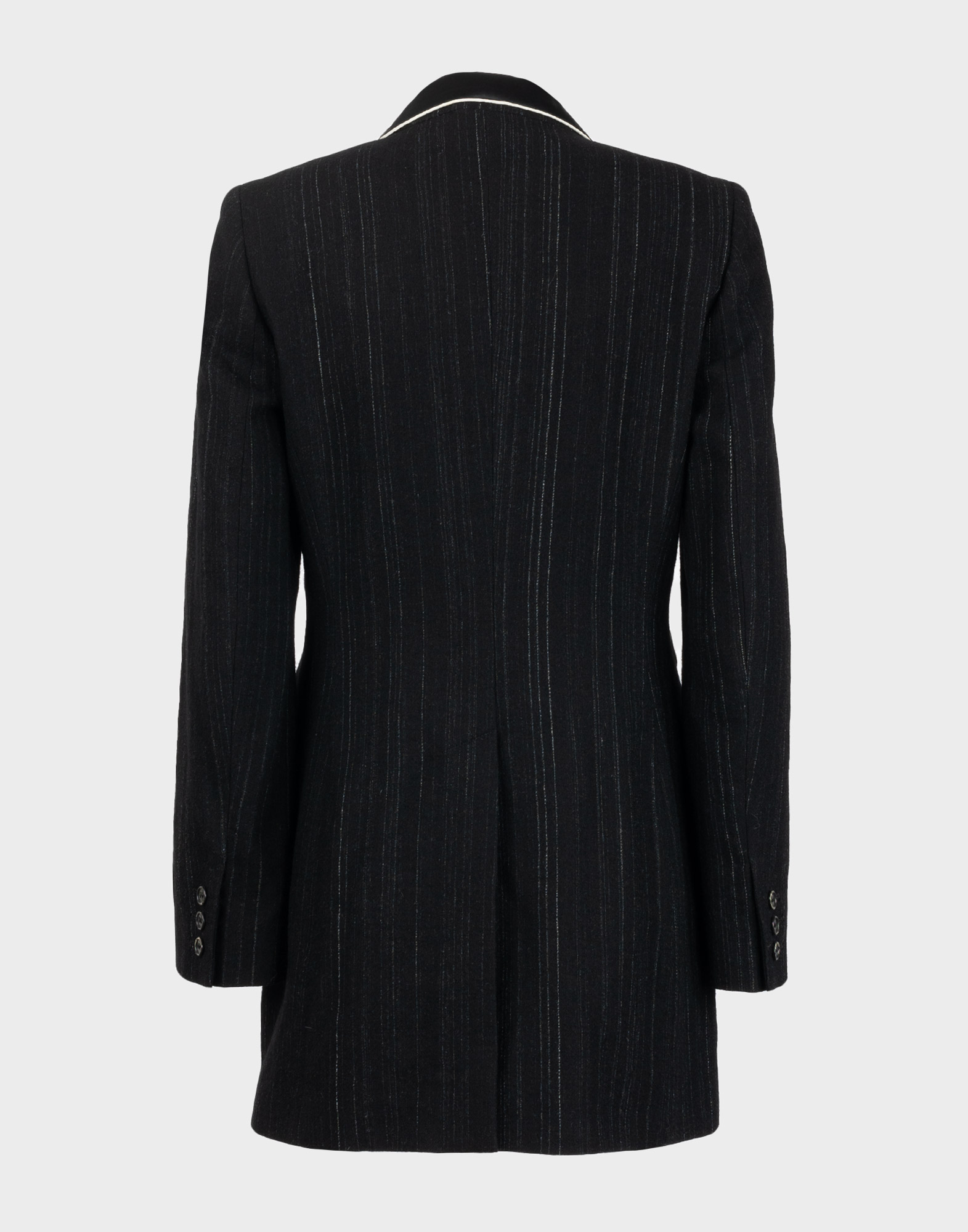 Etro - 90s black striped blazer - Image 6