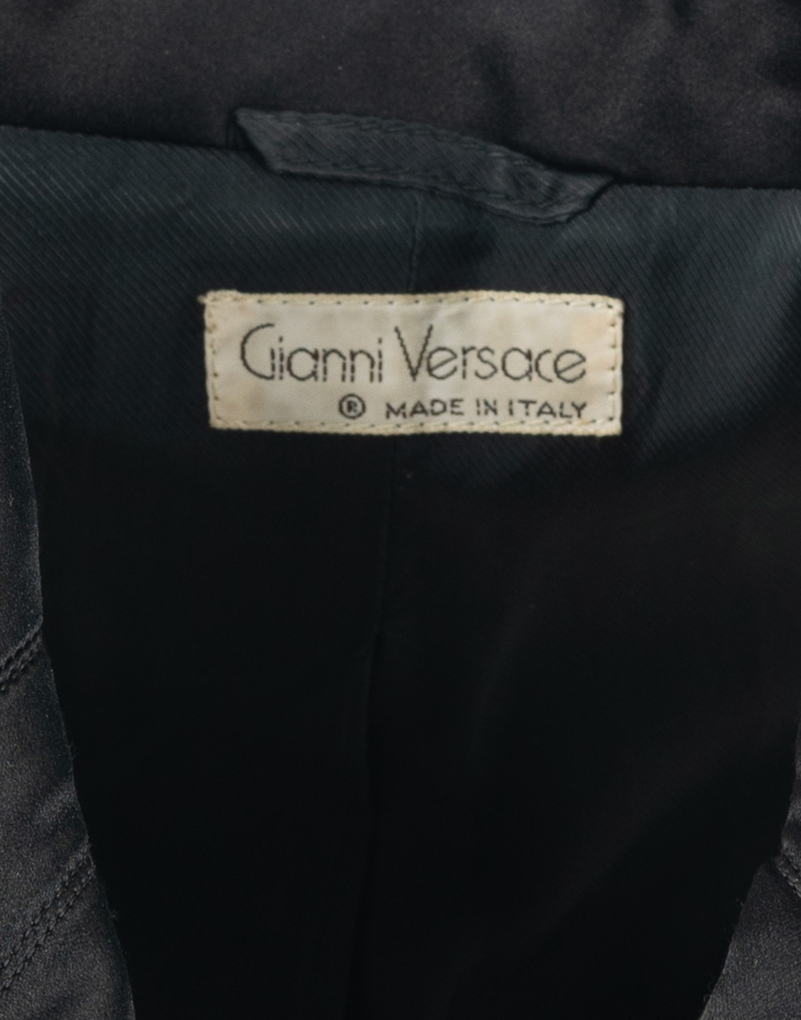 Gianni Versace - Giacca nera corta anni '80 - immagine 5
