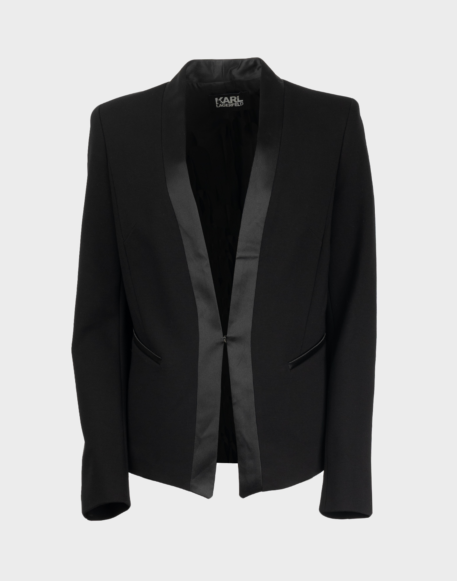 Karl Lagerfeld - Blazer corto nero