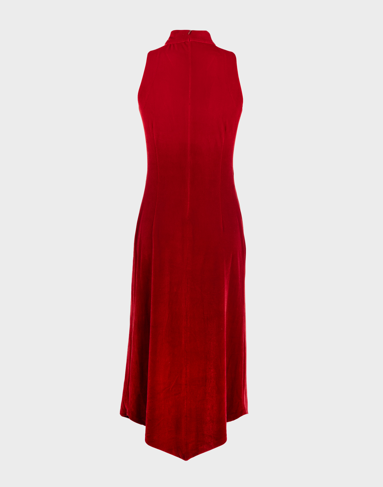 Gianfranco Ferrè - Vestito rosso in velluto - immagine 5