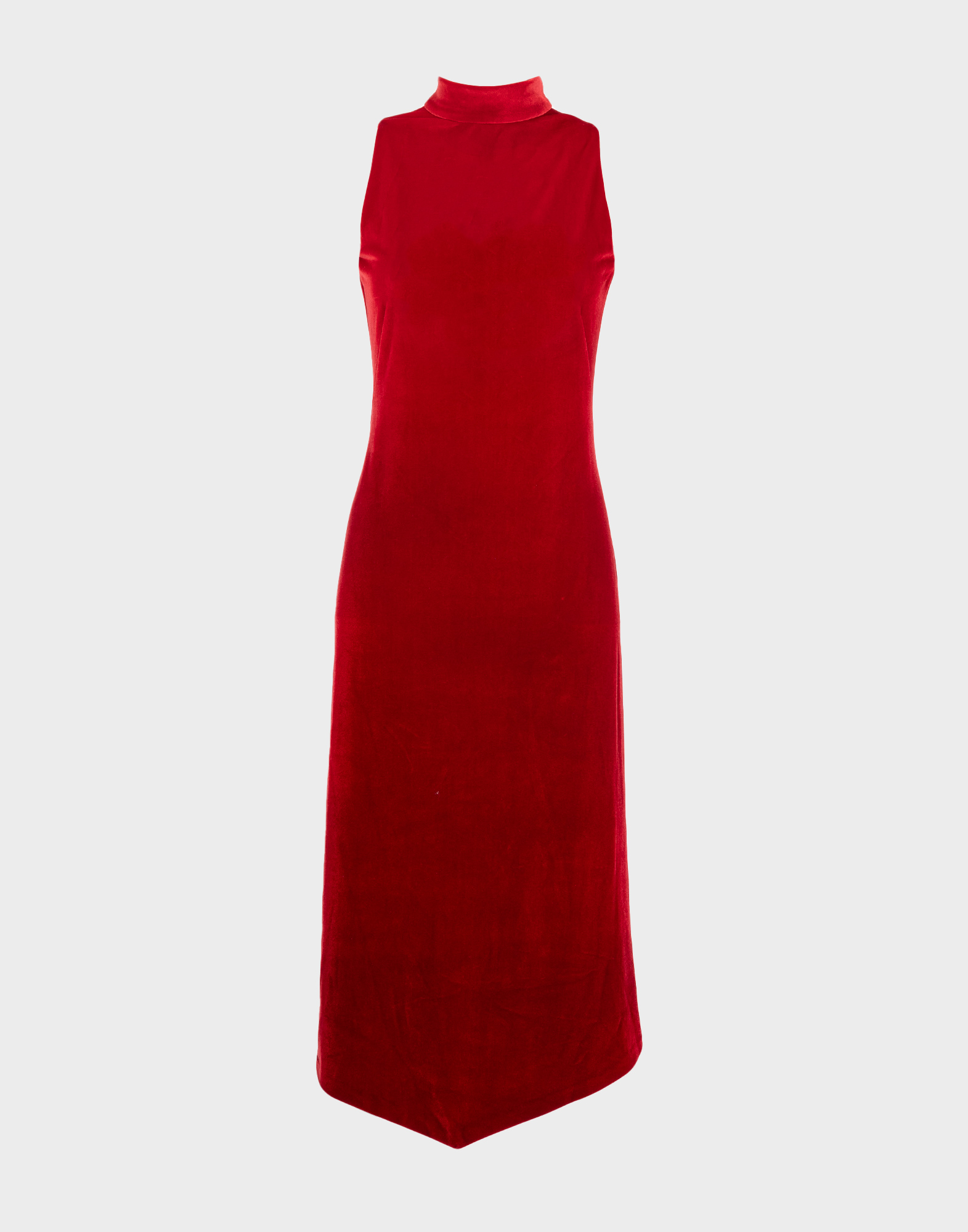 Gianfranco Ferrè - Vestito rosso in velluto