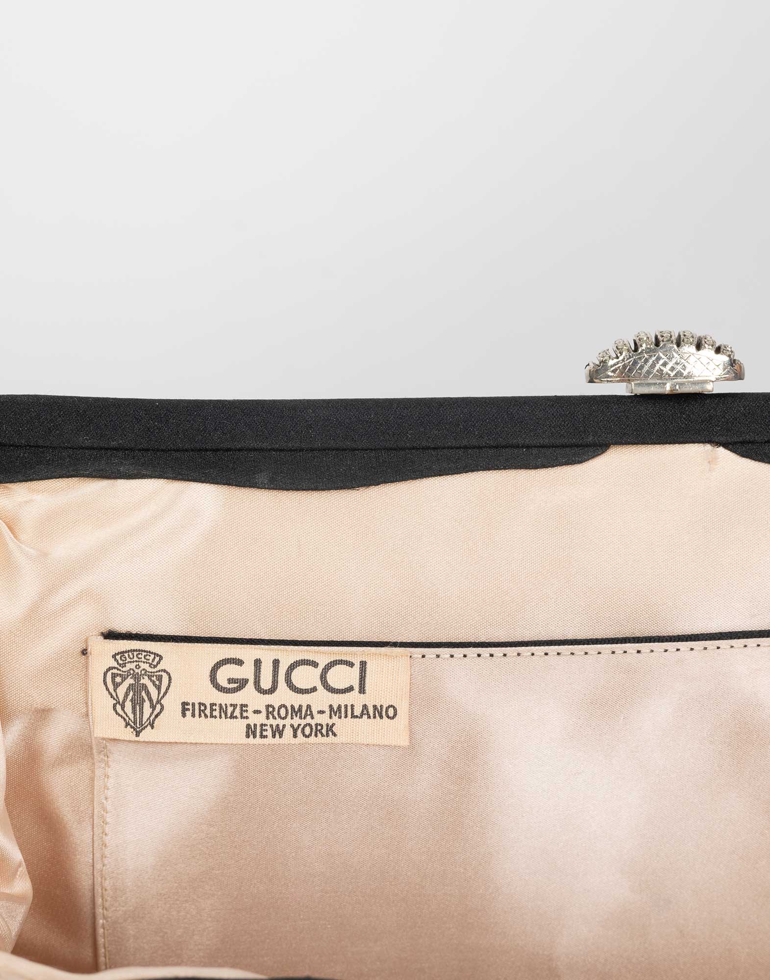 Gucci - Clutch nera anni '70 - immagine 8