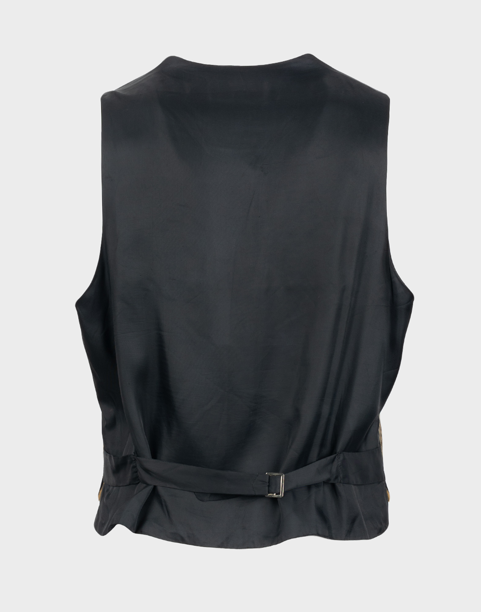 Moschino - Gilet a righe marrone e nero - immagine 2