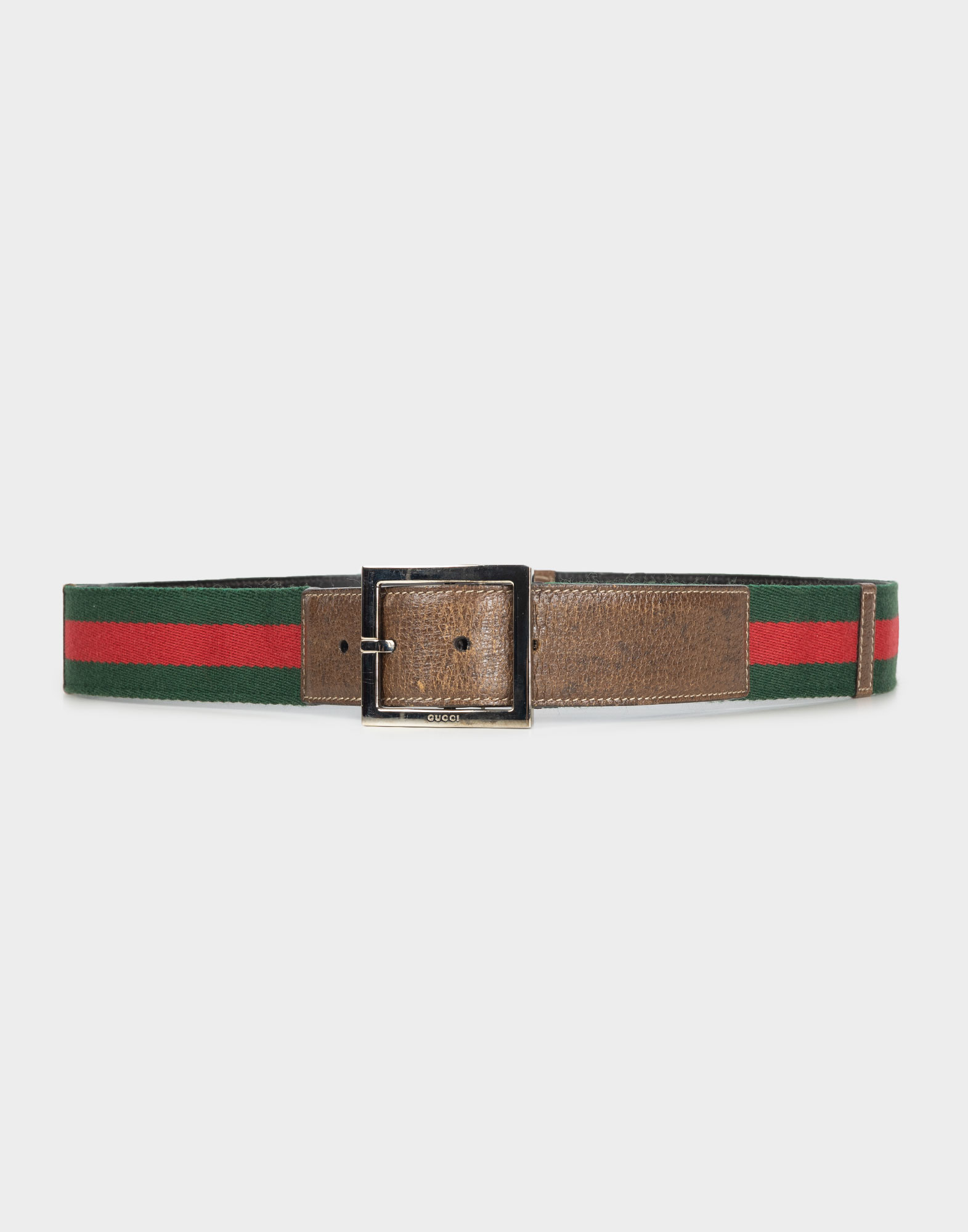 Gucci - Cintura in tessuto web