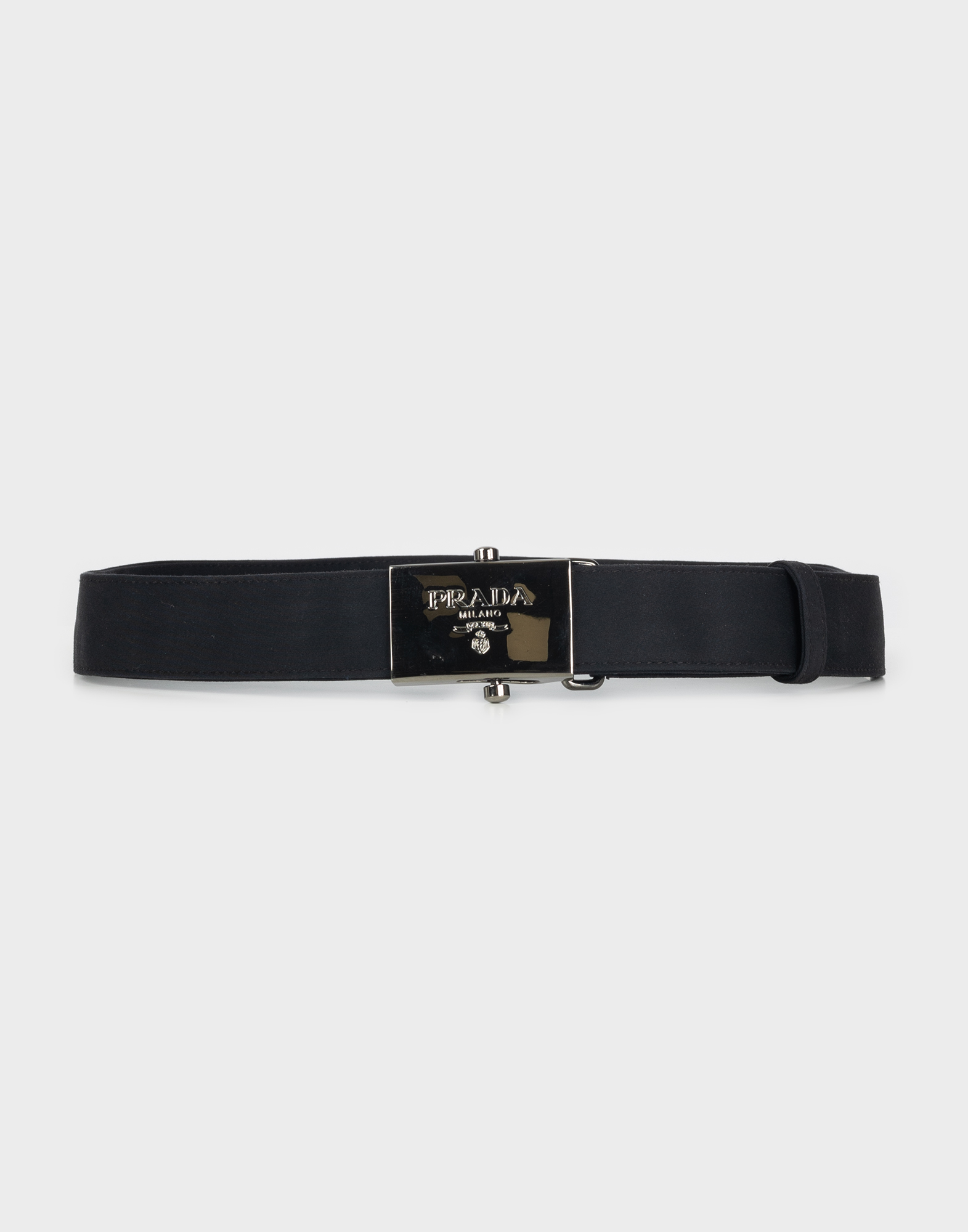 Prada - Cintura nera in nylon