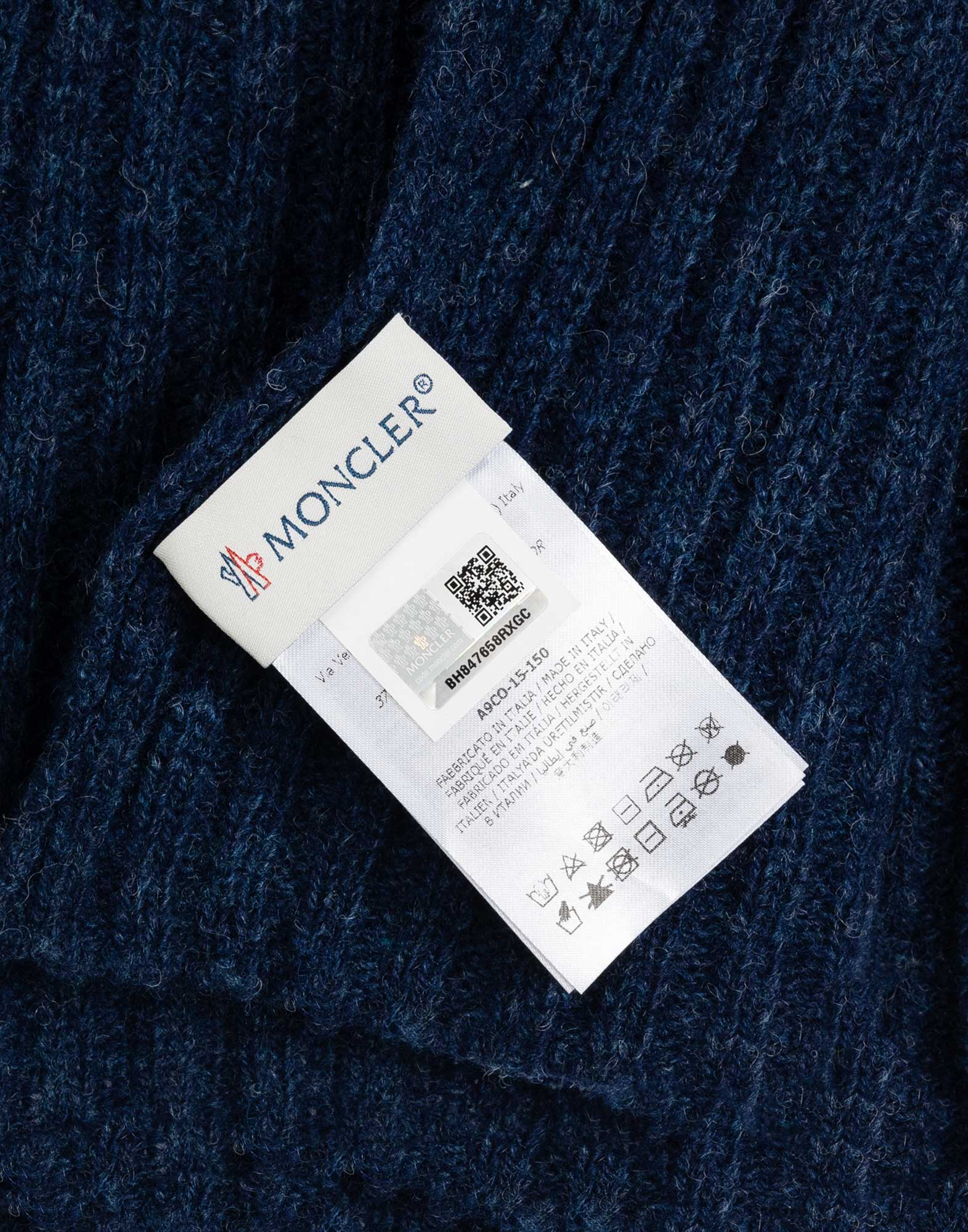 Moncler - Sciarpa in  lana con logo - immagine 3