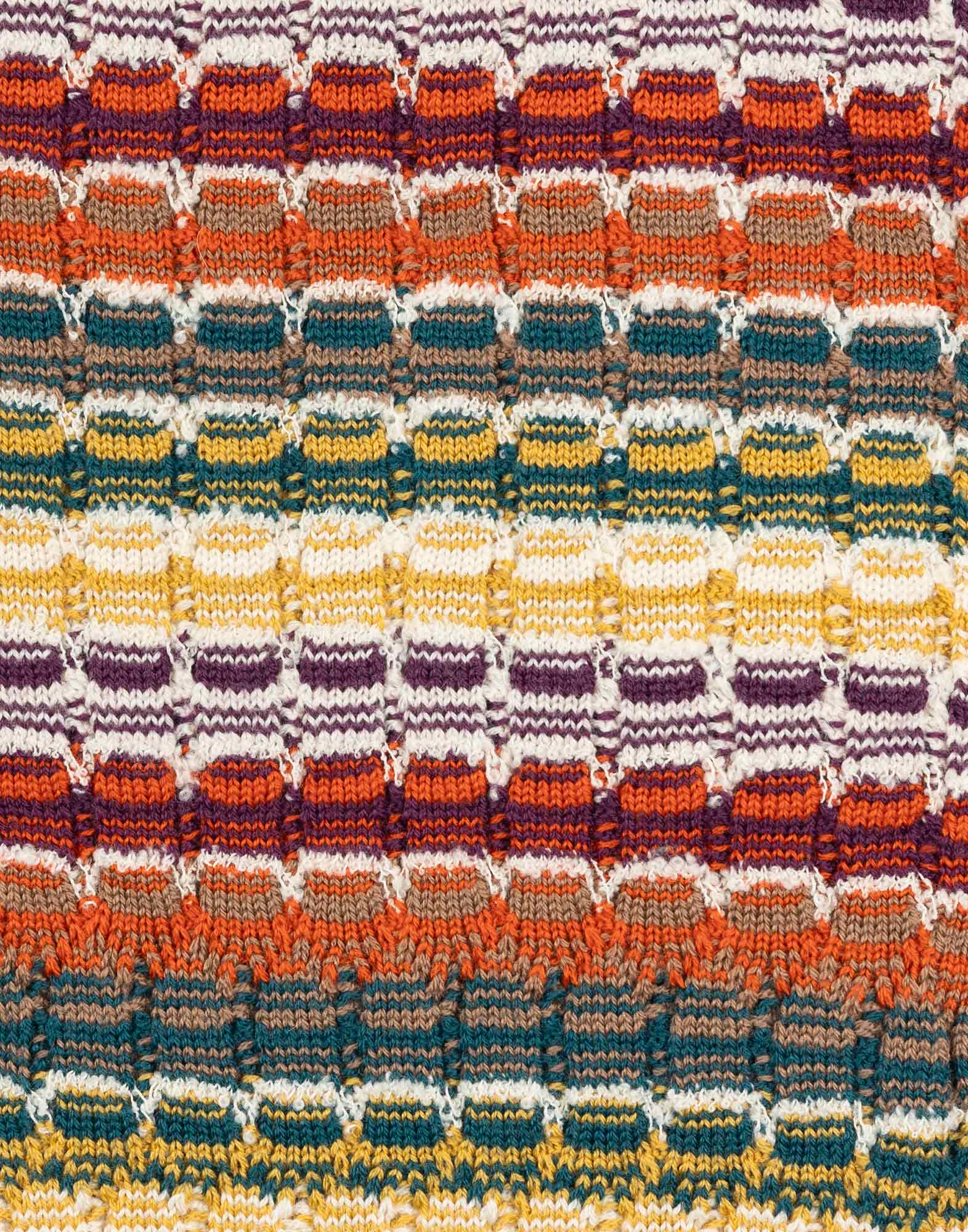 Missoni - Sciarpa multicolore intrecciata - immagine 2