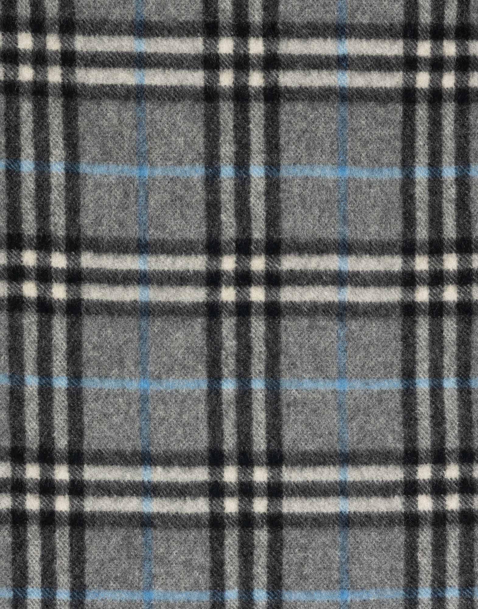 Burberry - Sciarpa grigia in cashmere - immagine 2