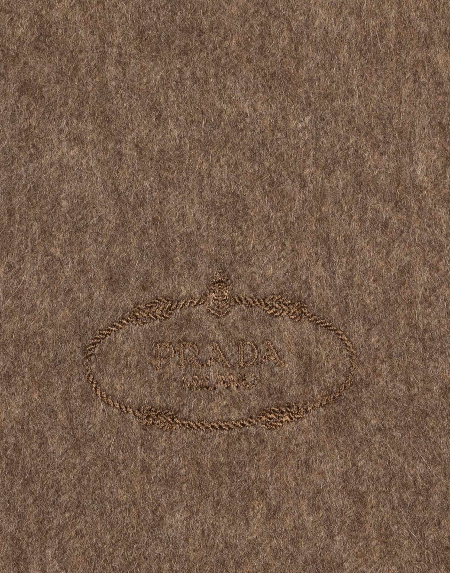 Prada - Sciarpa in cashmere e frange - immagine 2