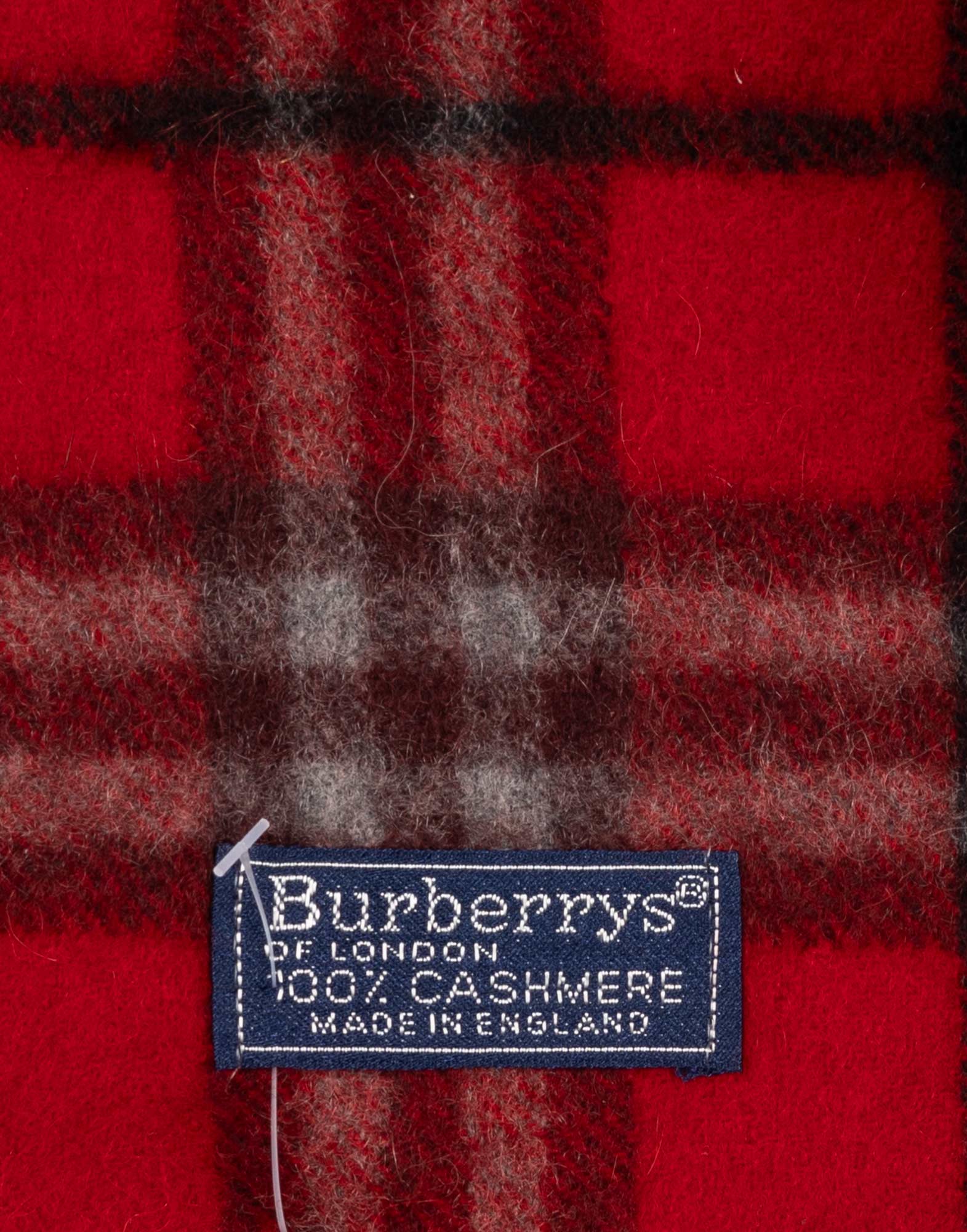 Burberry - Sciarpa in 100% cashmere tartan - immagine 3