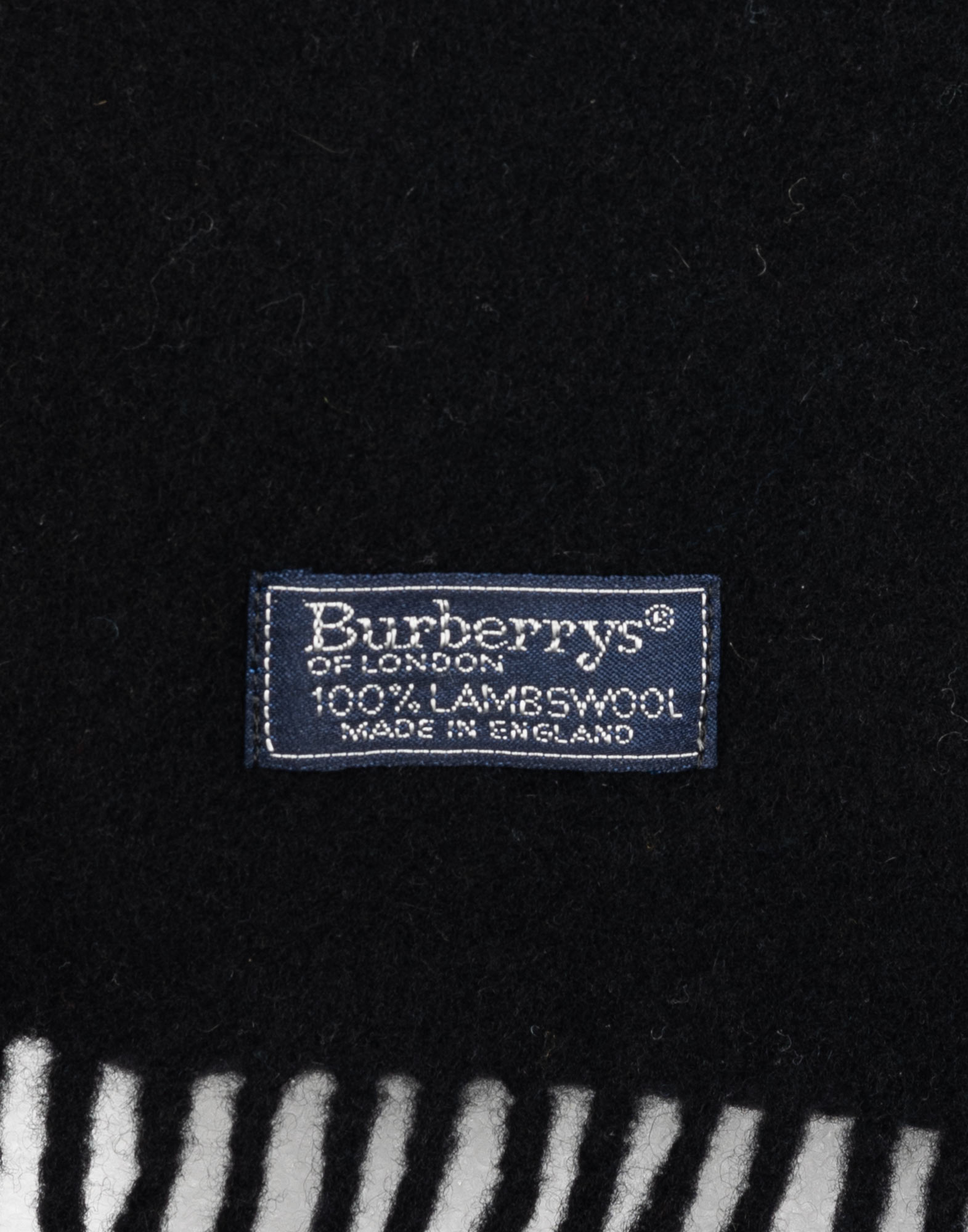 Burberry - Sciarpa in lana con logo - immagine 3