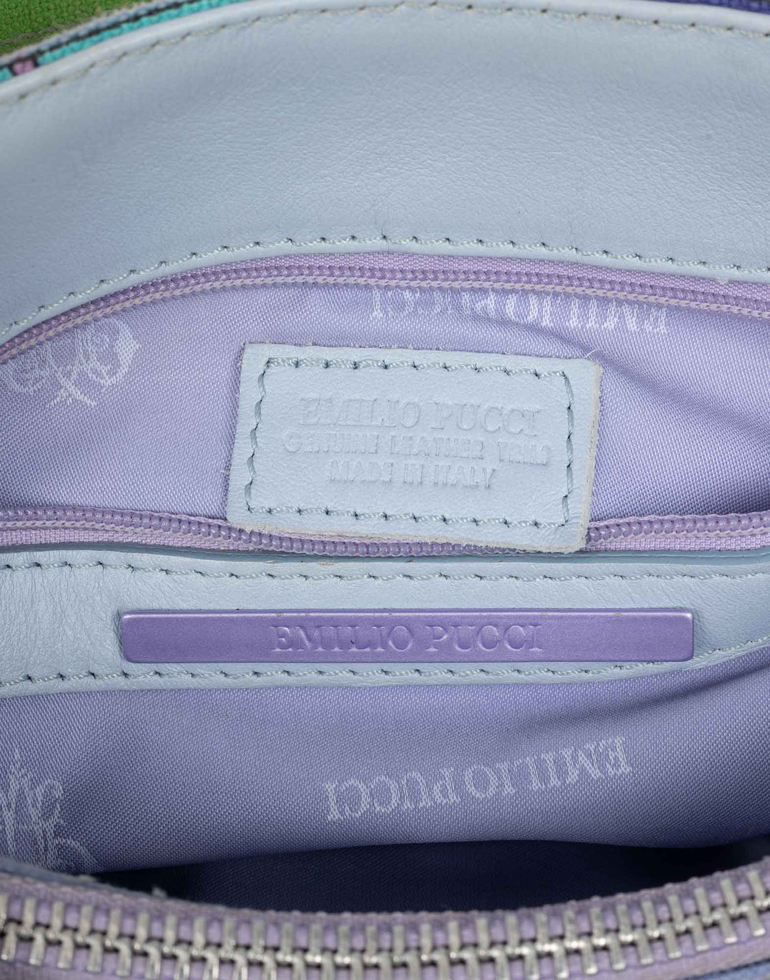 Emilio Pucci - Borsa a mano multicolore - immagine 7