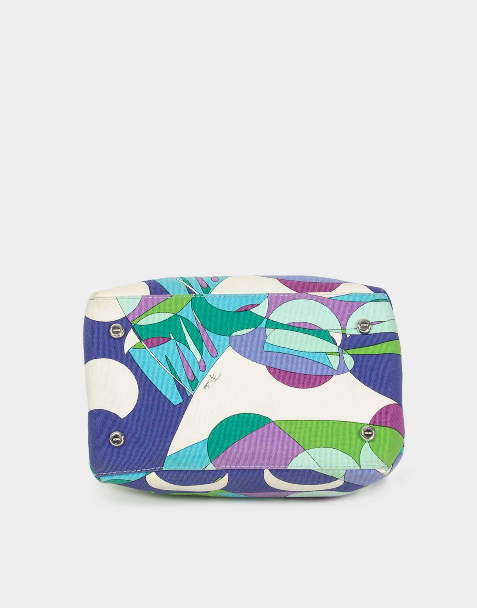 Emilio Pucci - Borsa a mano multicolore - immagine 5