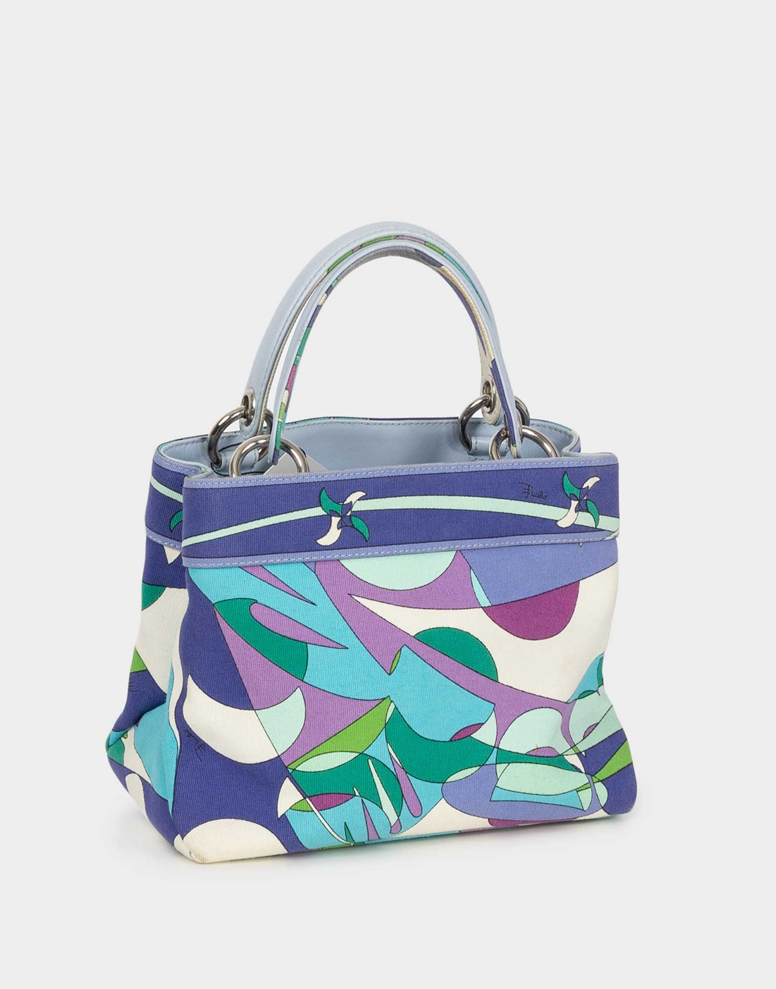 Emilio Pucci - Borsa a mano multicolore - immagine 2