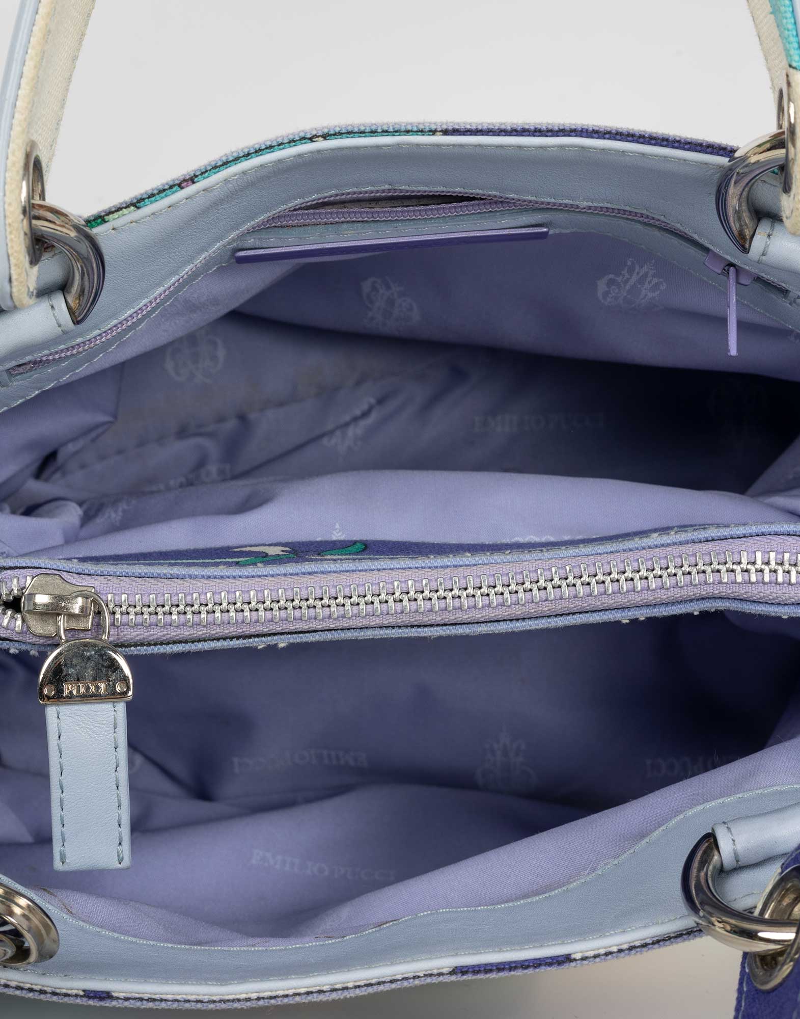 Emilio Pucci - Borsa a mano multicolore - immagine 9