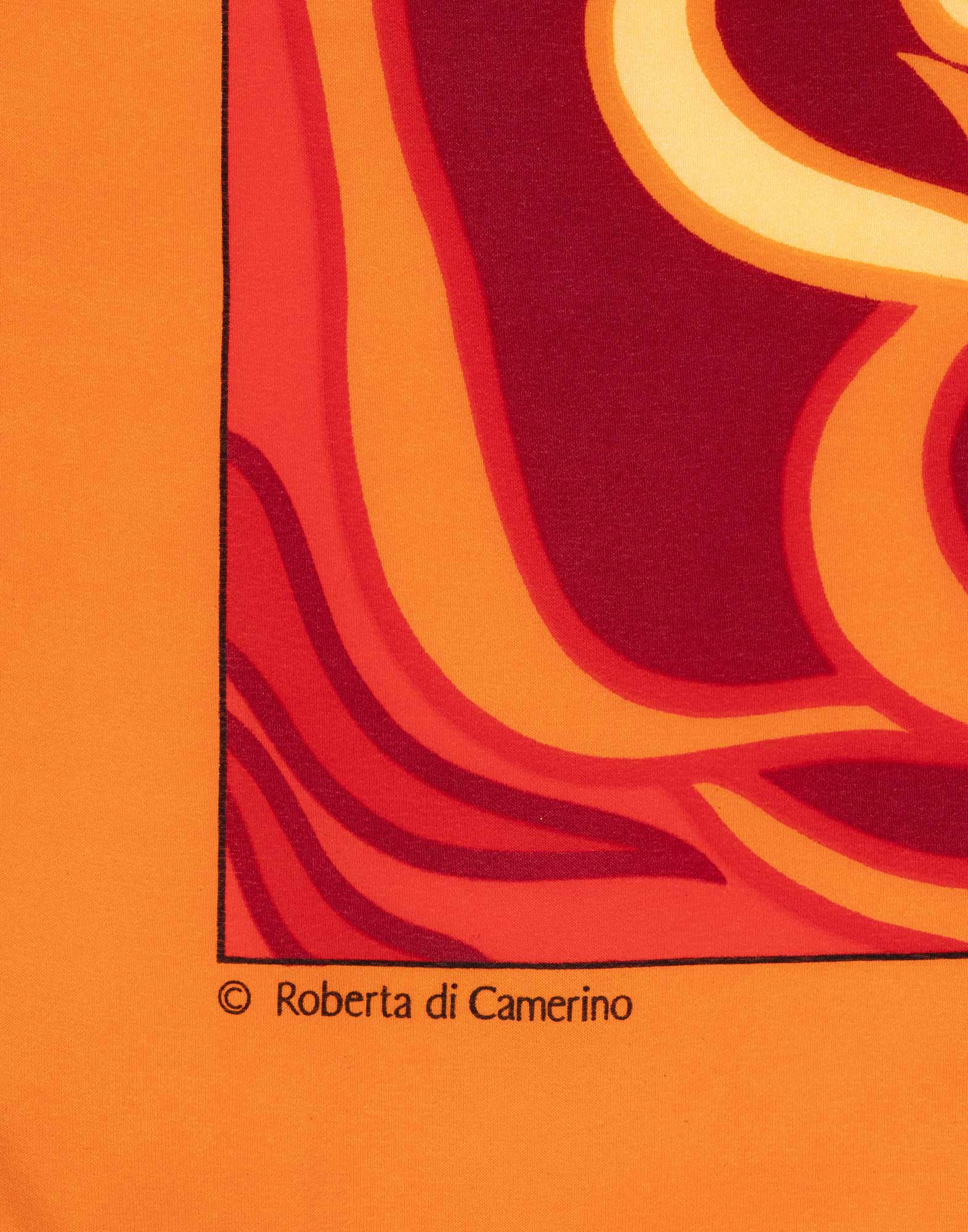 Roberta Di Camerino - Foulard arancione e rosso - immagine 3