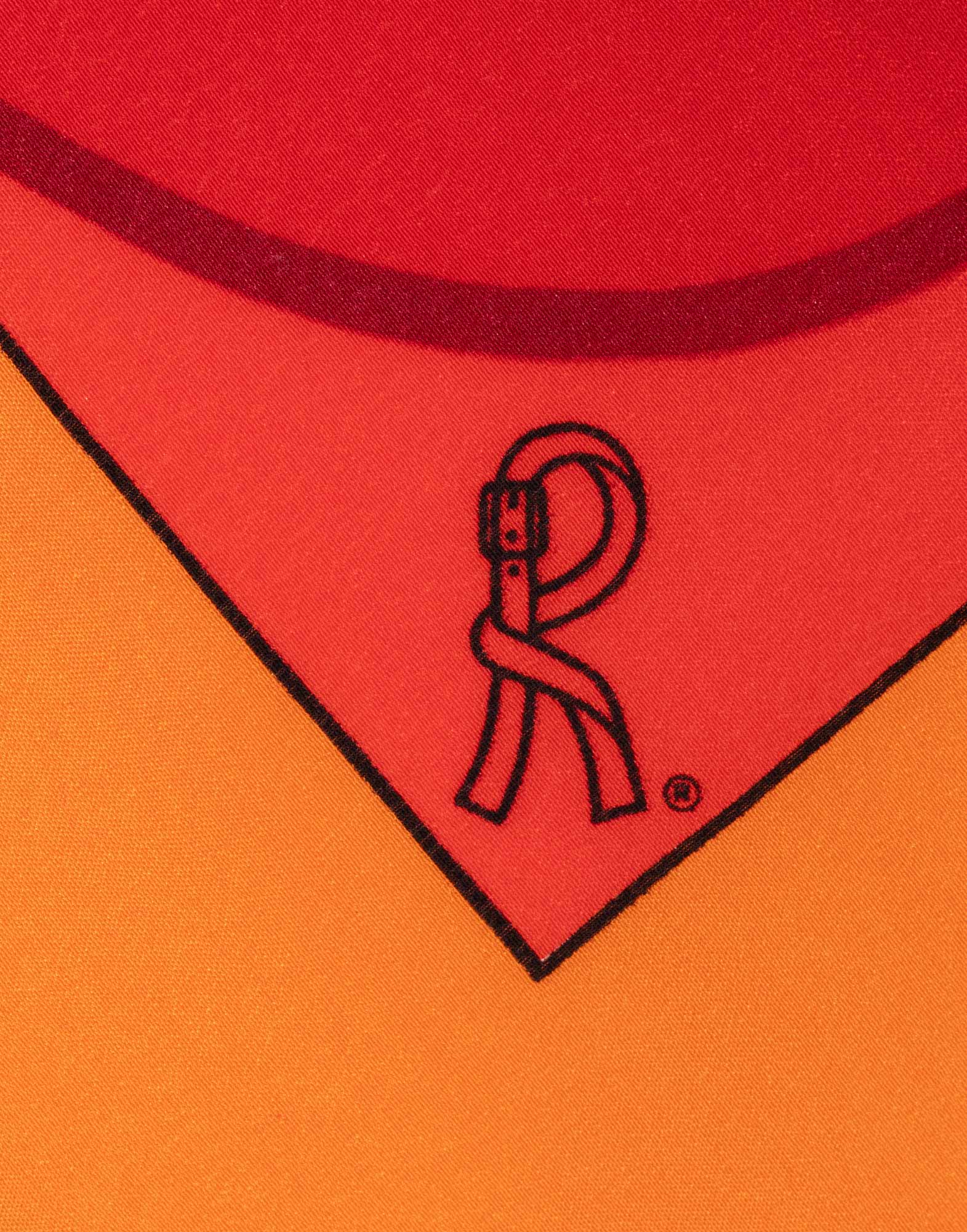 Roberta Di Camerino - Foulard arancione e rosso - immagine 2
