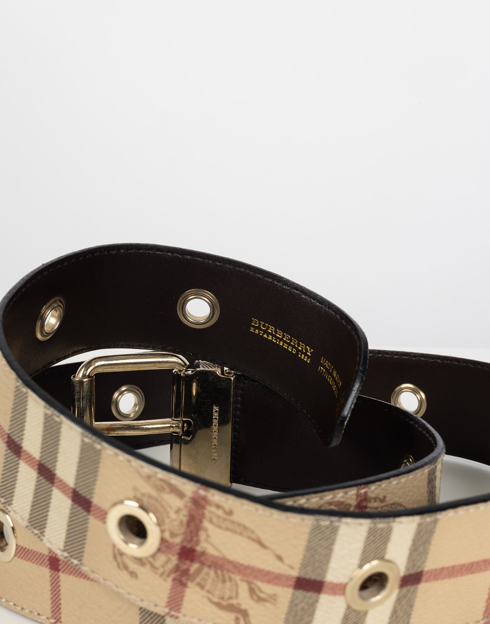 Burberry - Cintura fantasia check - immagine 5