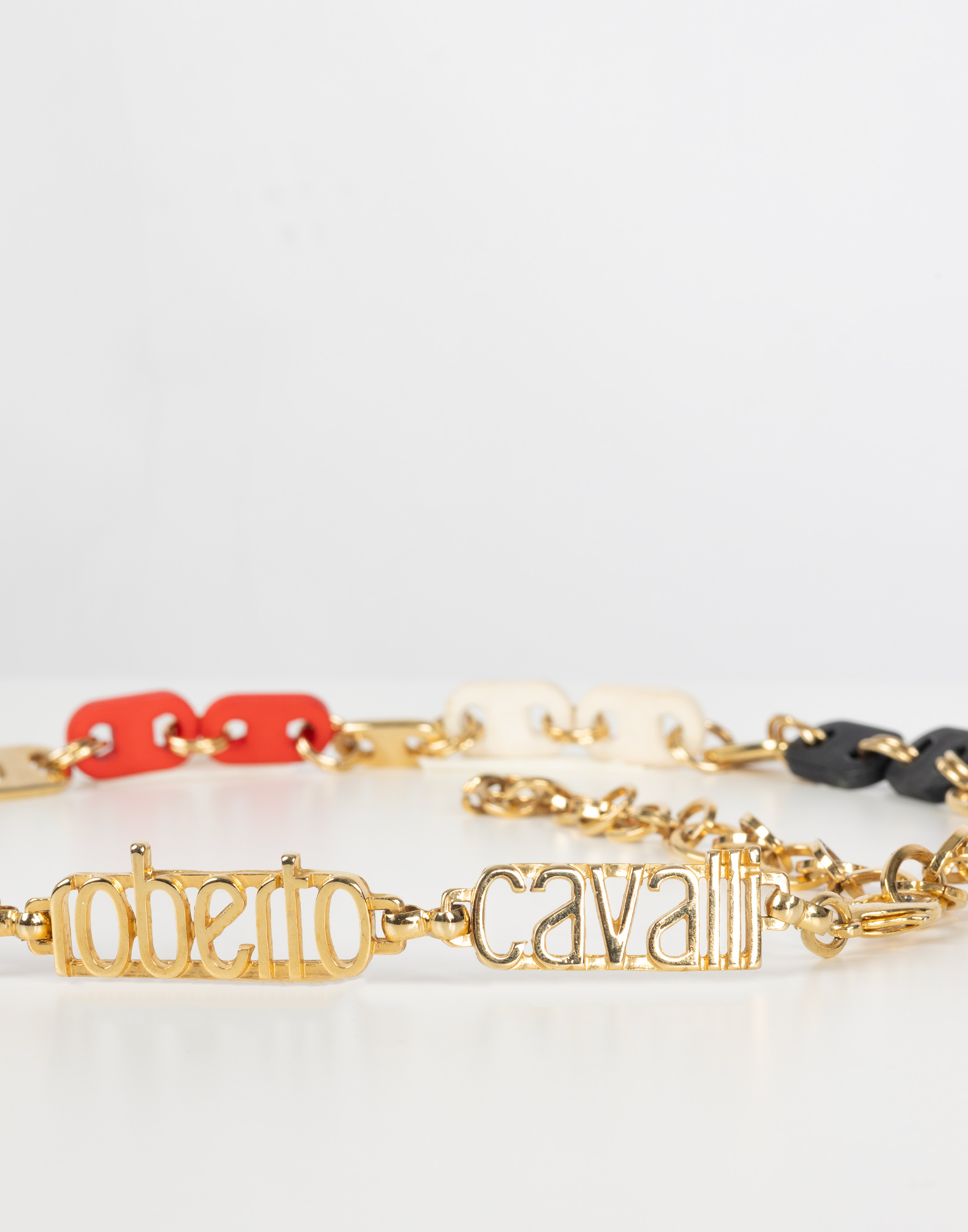 Roberto Cavalli - Cintura gioiello dorata - immagine 2