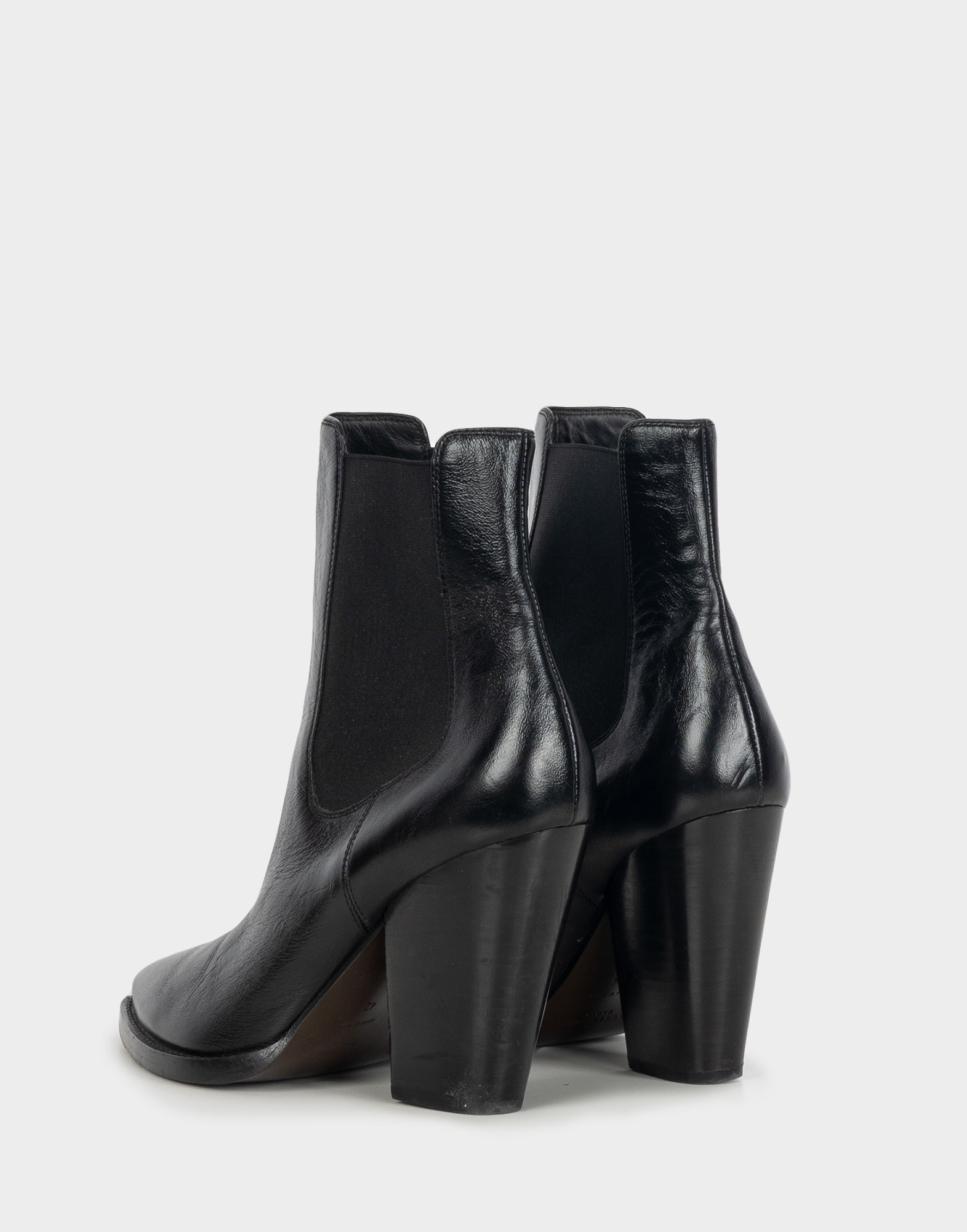 Saint Laurent - Stivaletti neri Theo - immagine 3