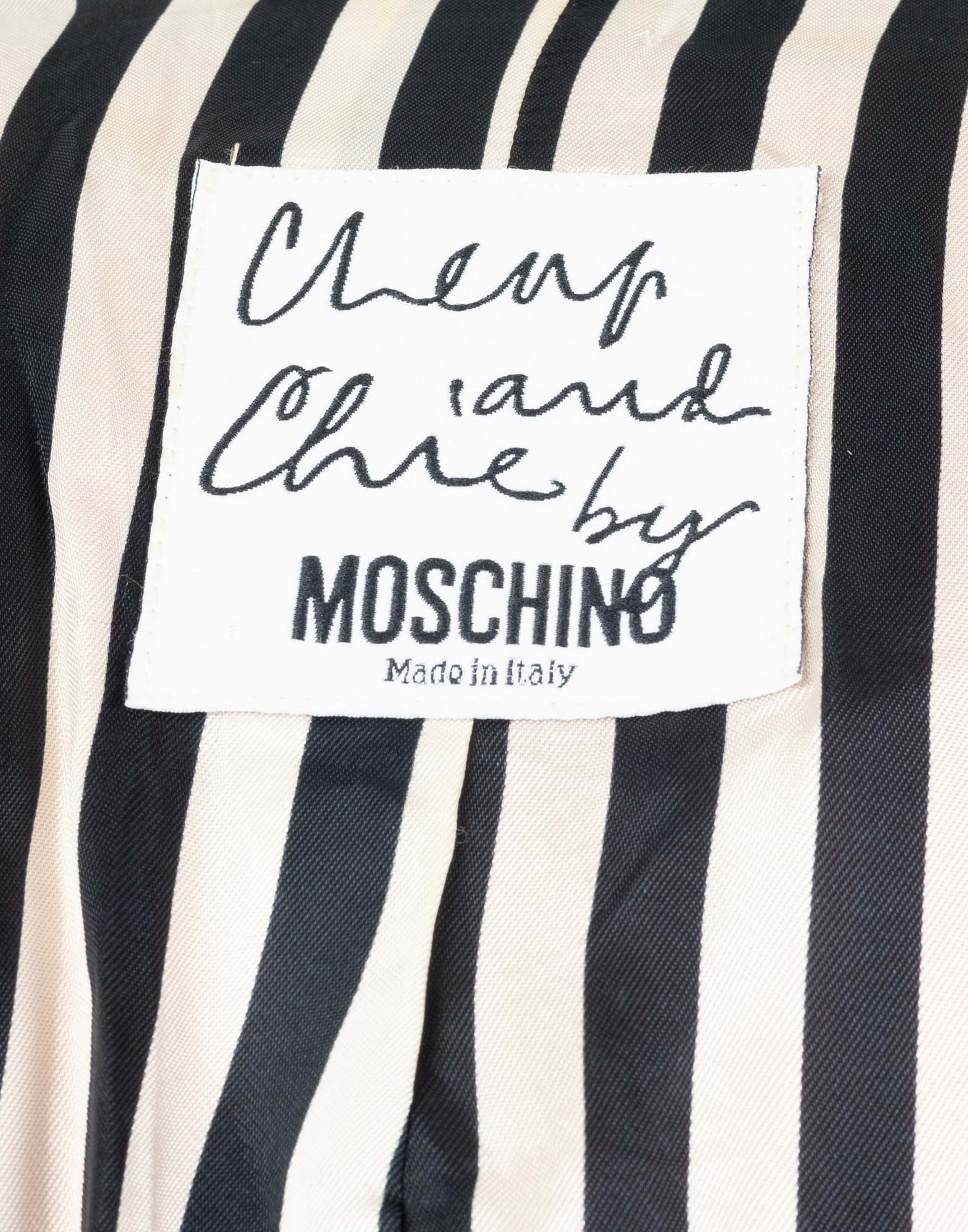 Moschino Cheap and Chic - Giacca rossa in lana - immagine 2