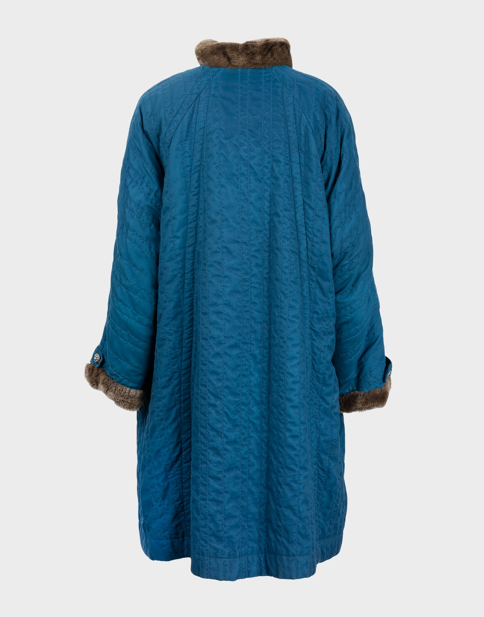 Yves Saint Laurent - Cappotto 'fourrures' anni 70/80 - immagine 2