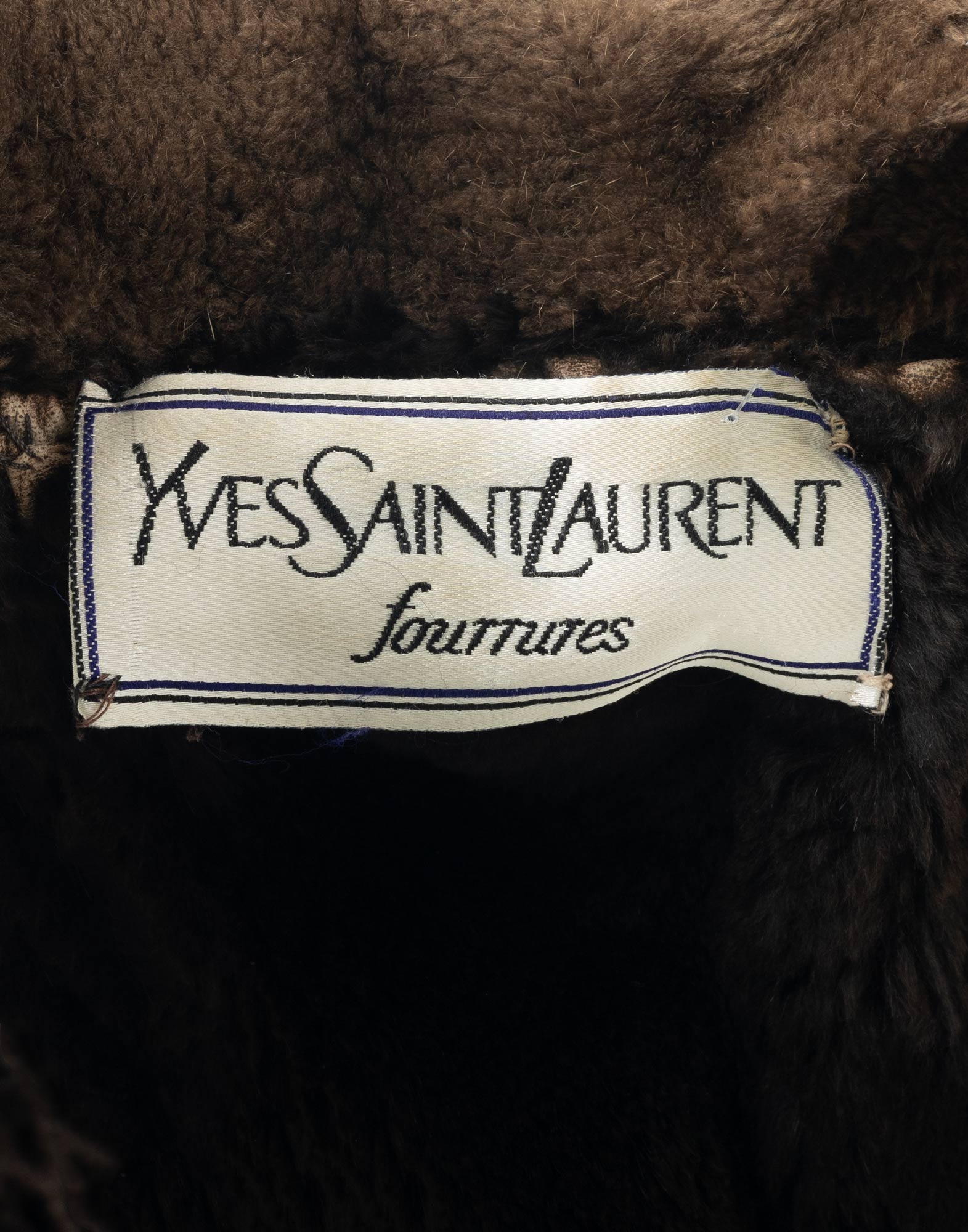 Yves Saint Laurent - Cappotto 'fourrures' anni 70/80 - immagine 3