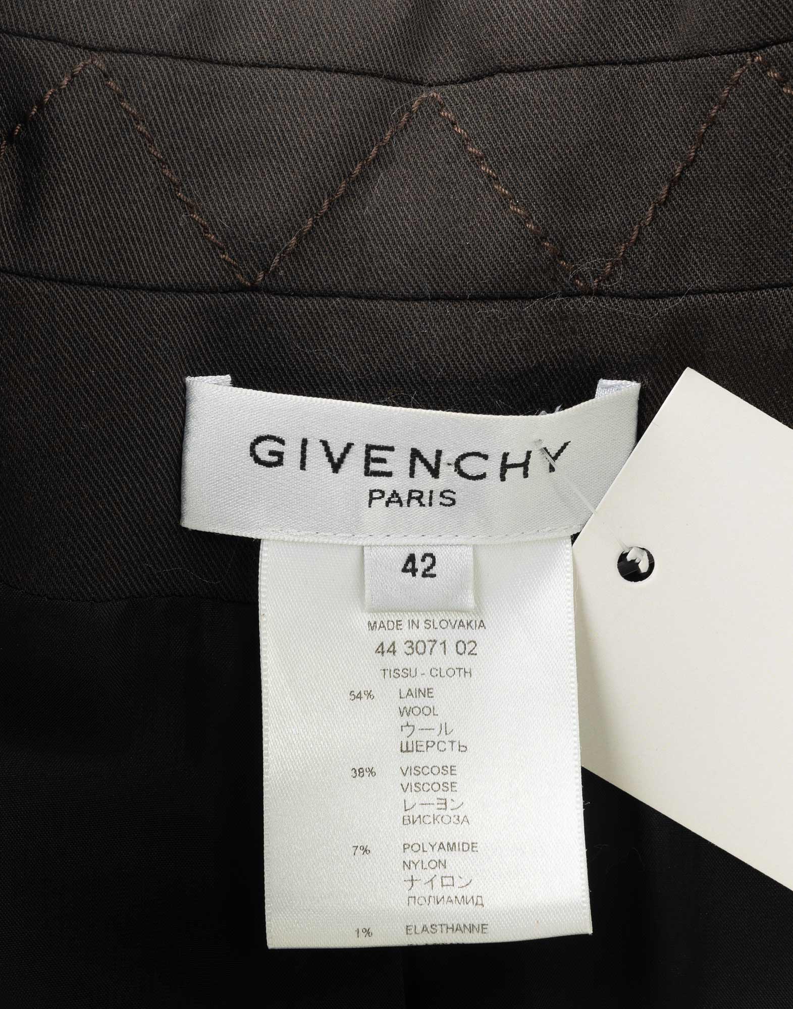 Givenchy - Brown wool blazer - Image 6