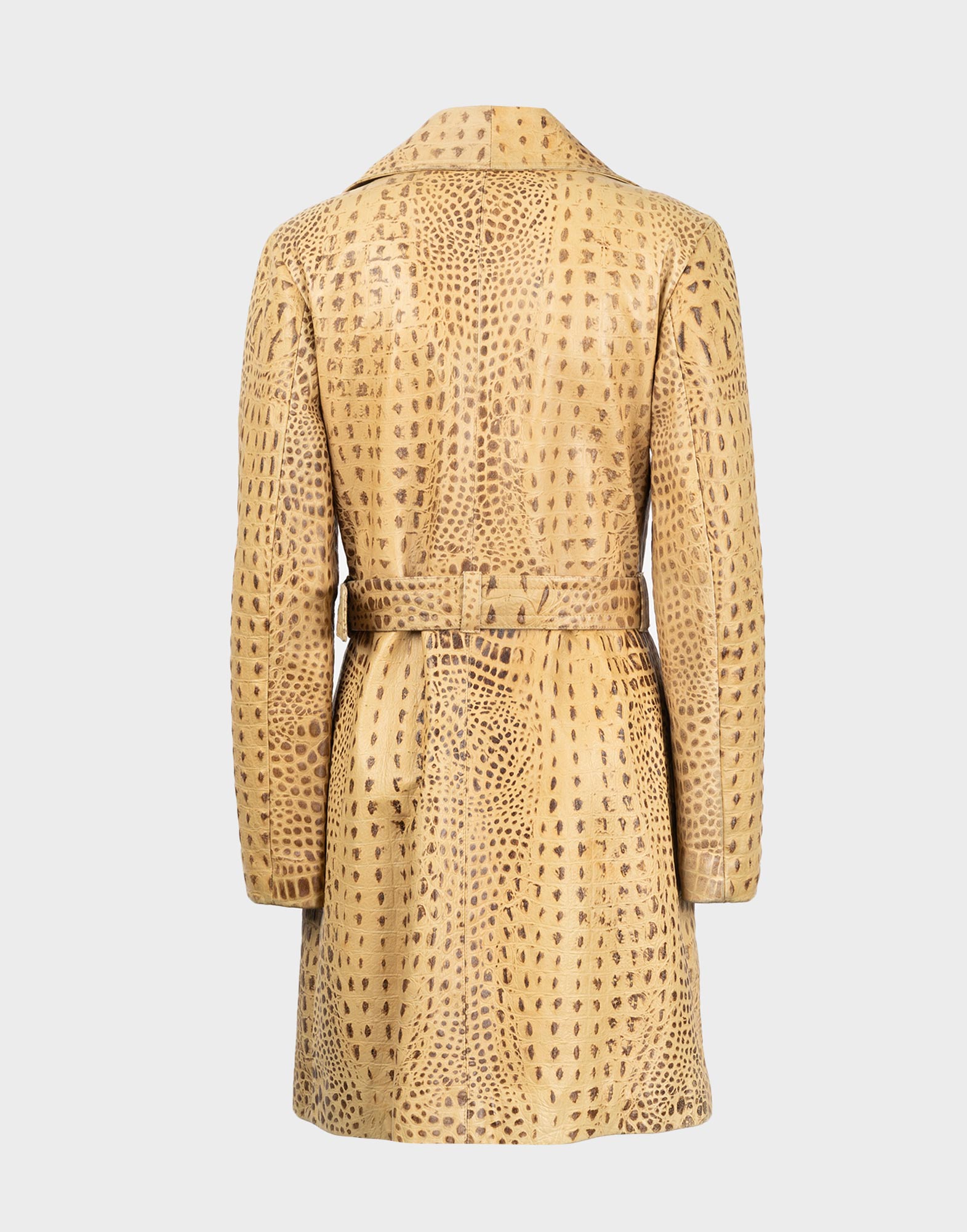 Versace Classic - Trench pelle anni 2000 - immagine 5