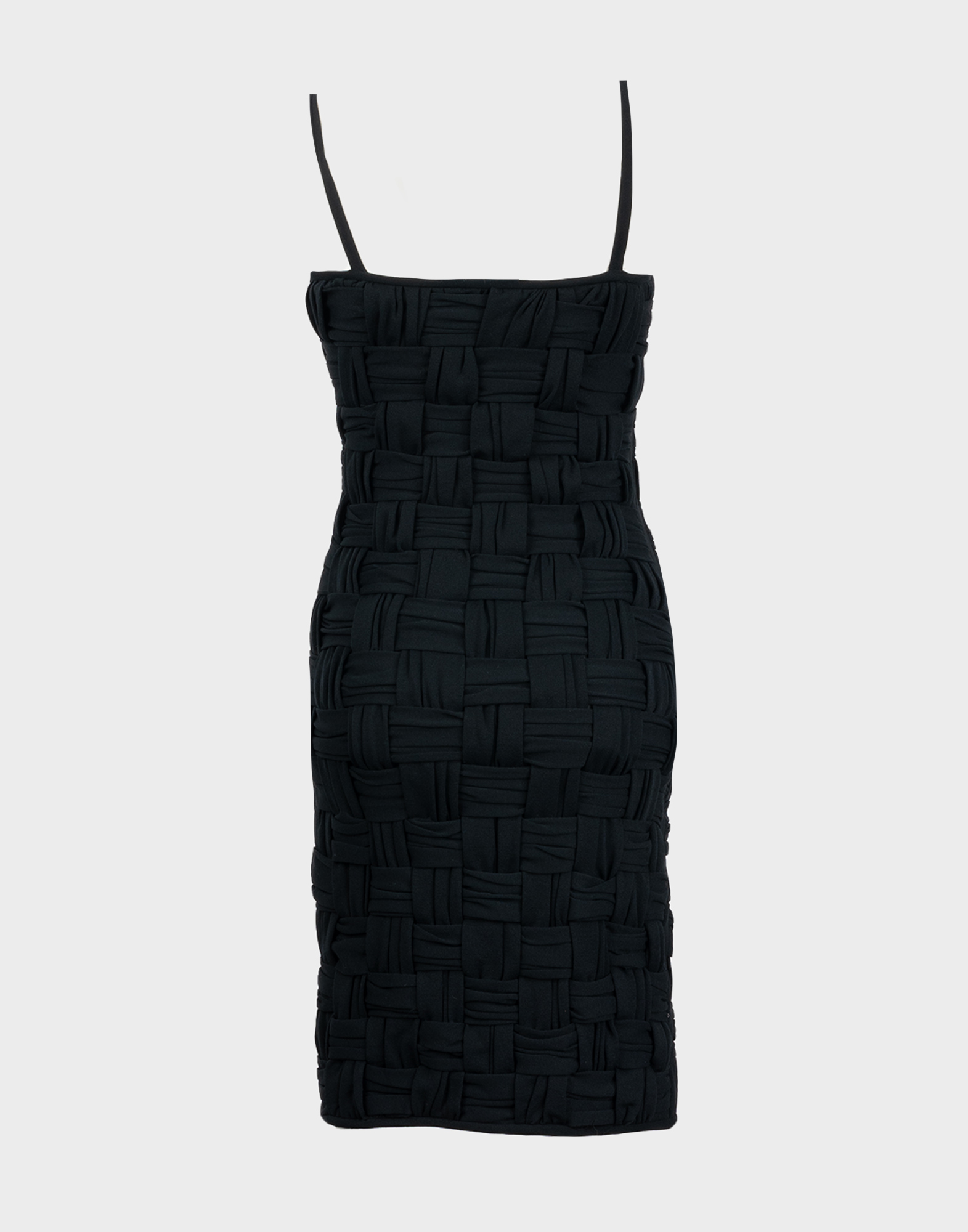 Roccobarocco - Vestito nero con intrecci - immagine 2