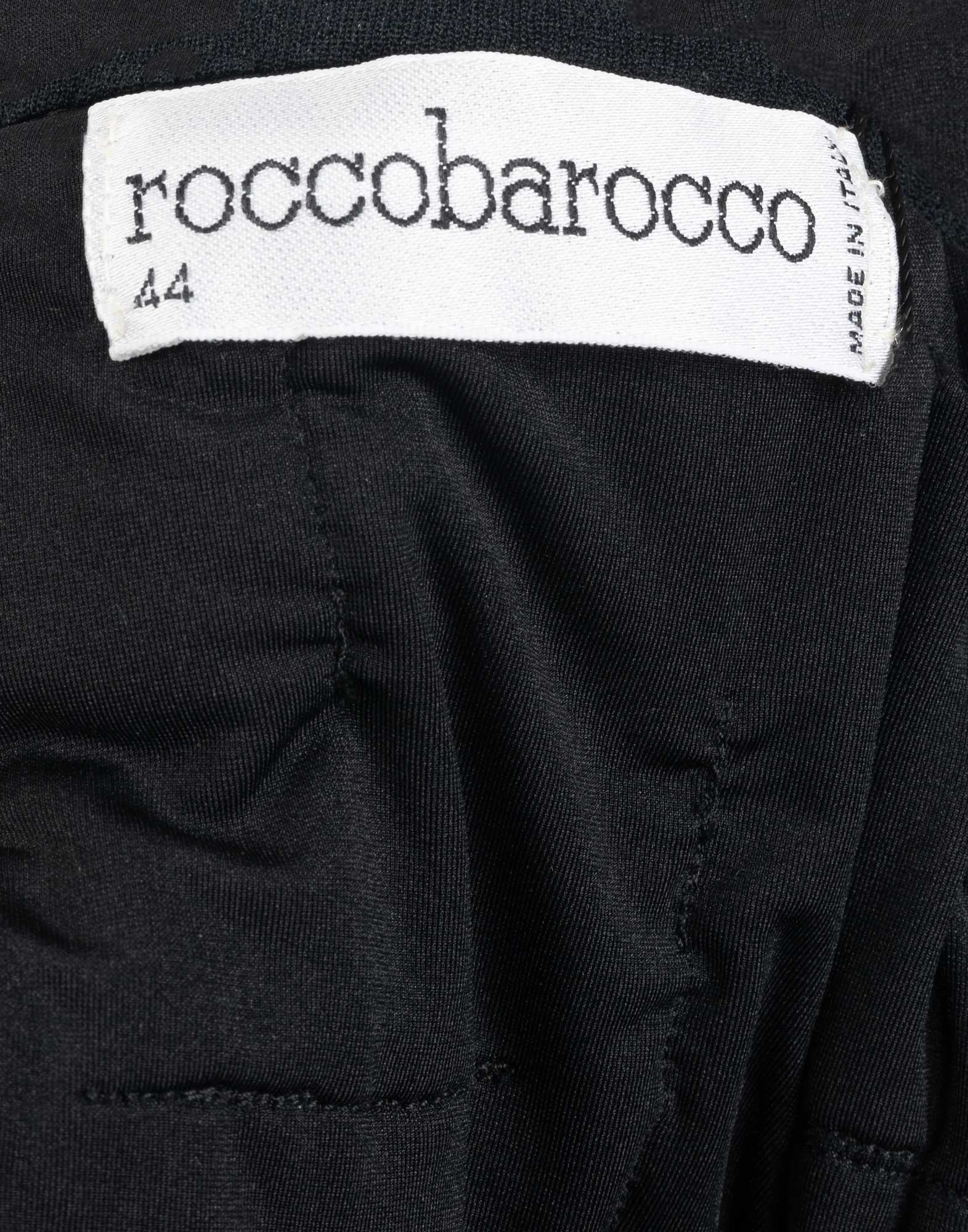 Roccobarocco - Vestito nero con intrecci - immagine 3