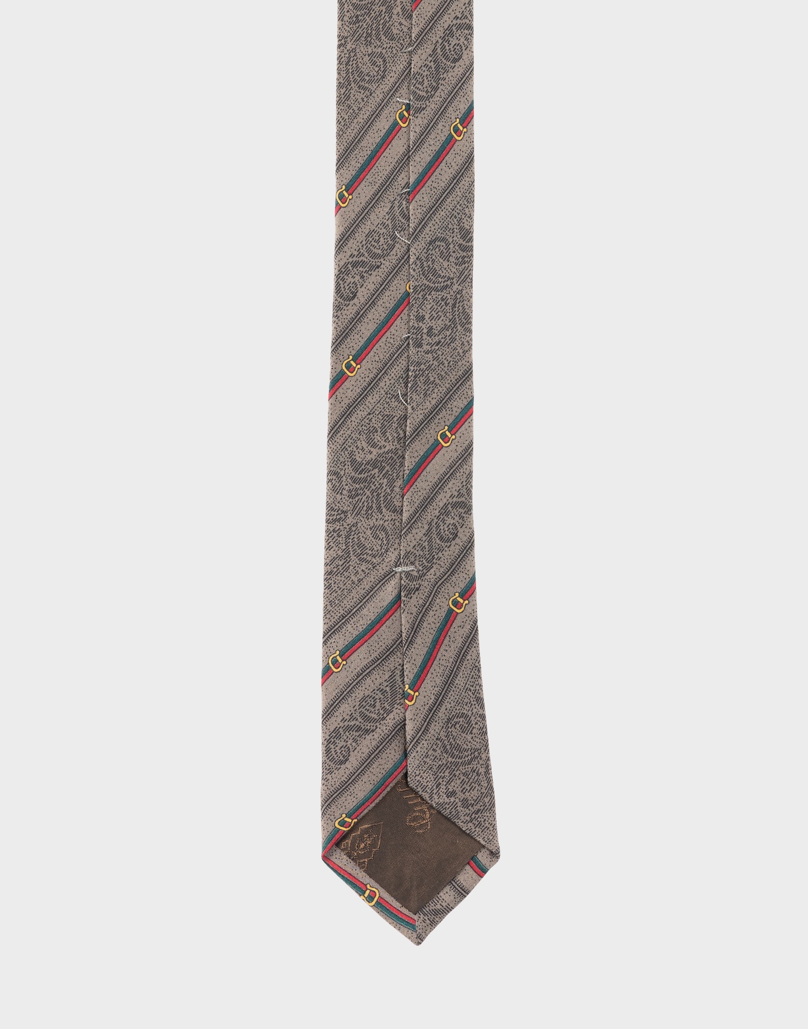 Gucci - Cravatta in seta fantasia diagonale - immagine 5