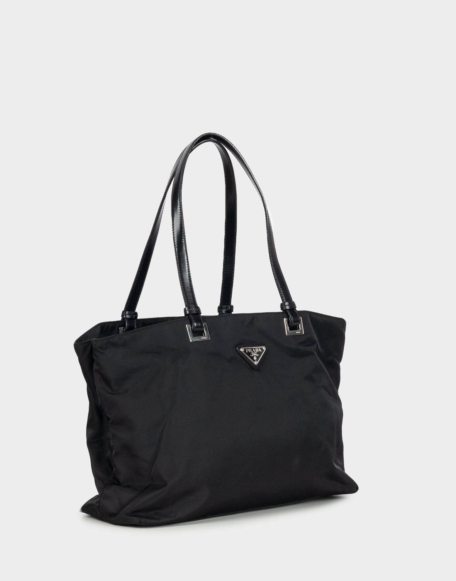 Prada - Borsa nera in nylon - immagine 2