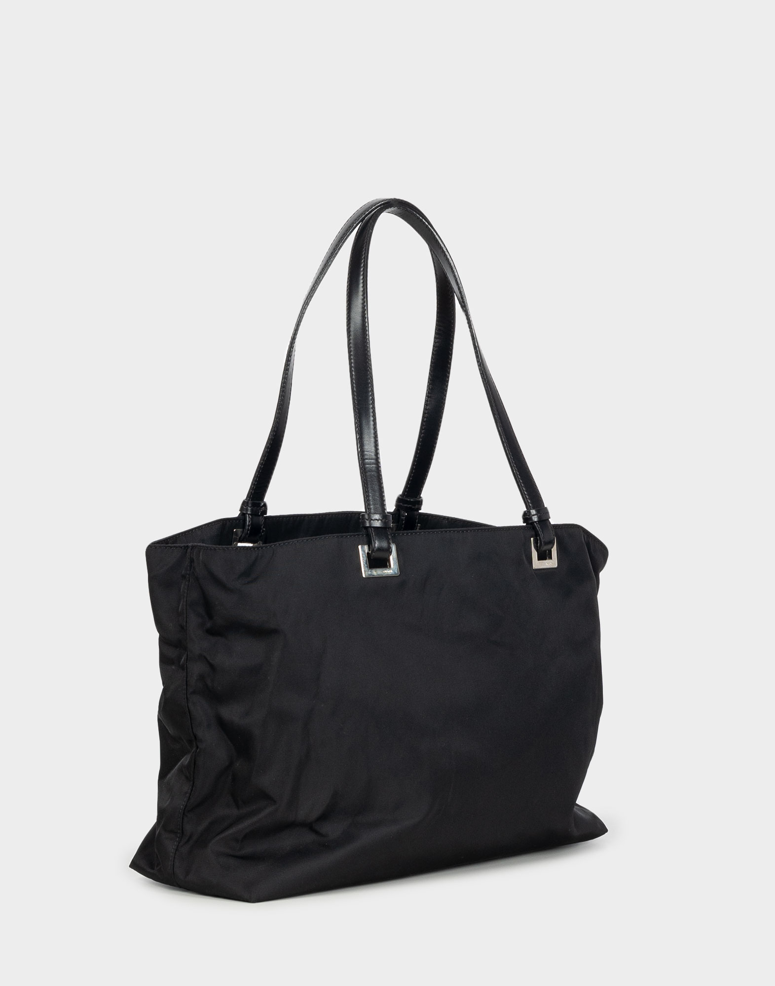 Prada - Borsa nera in nylon - immagine 4
