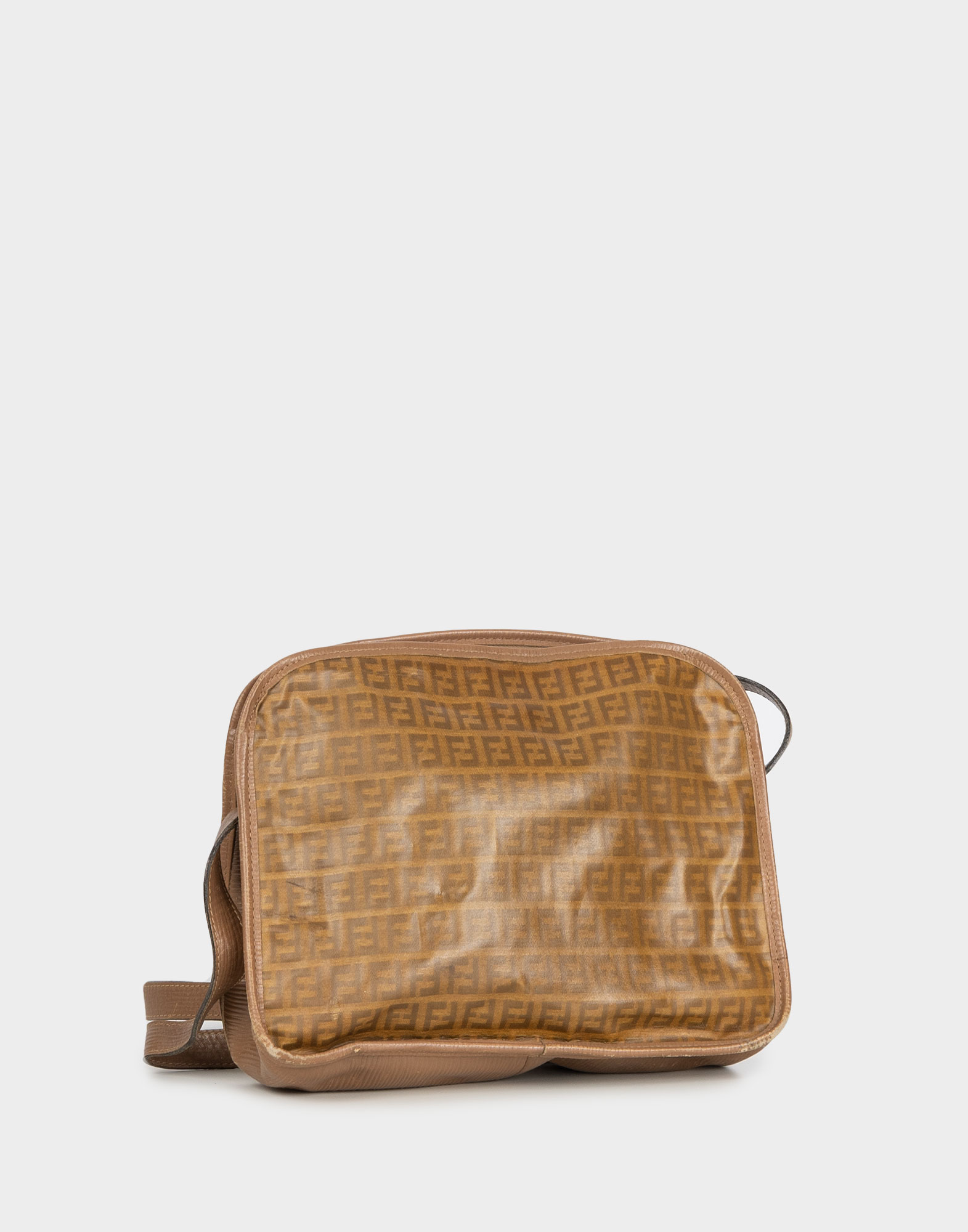Fendi - 80s beige monogram bag - Image 4